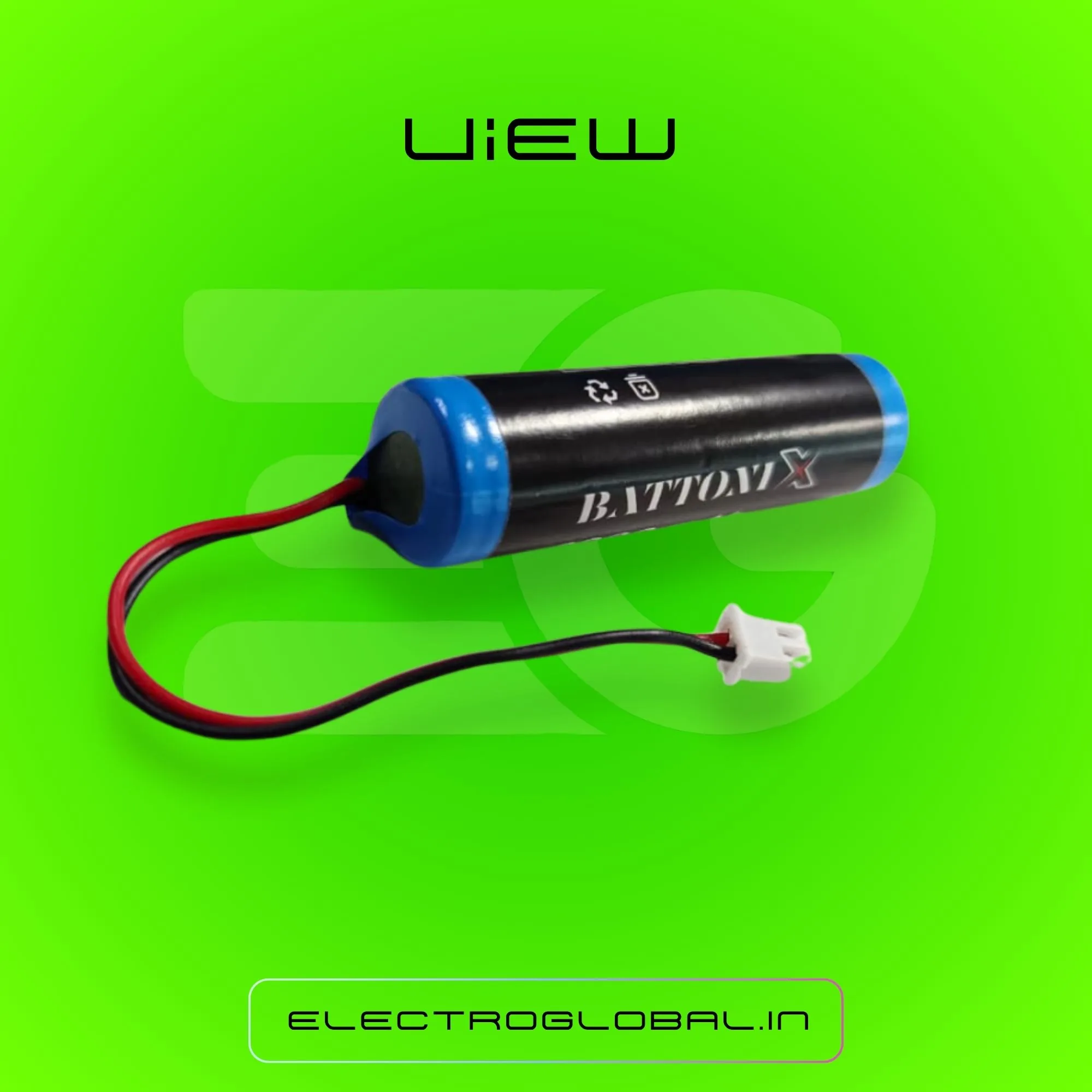 2600mAh 3.7V 18650 Li-ion Lithium Rechargeable Cell Battery for RC Car Battery 3.7V Compatible with BMS 5