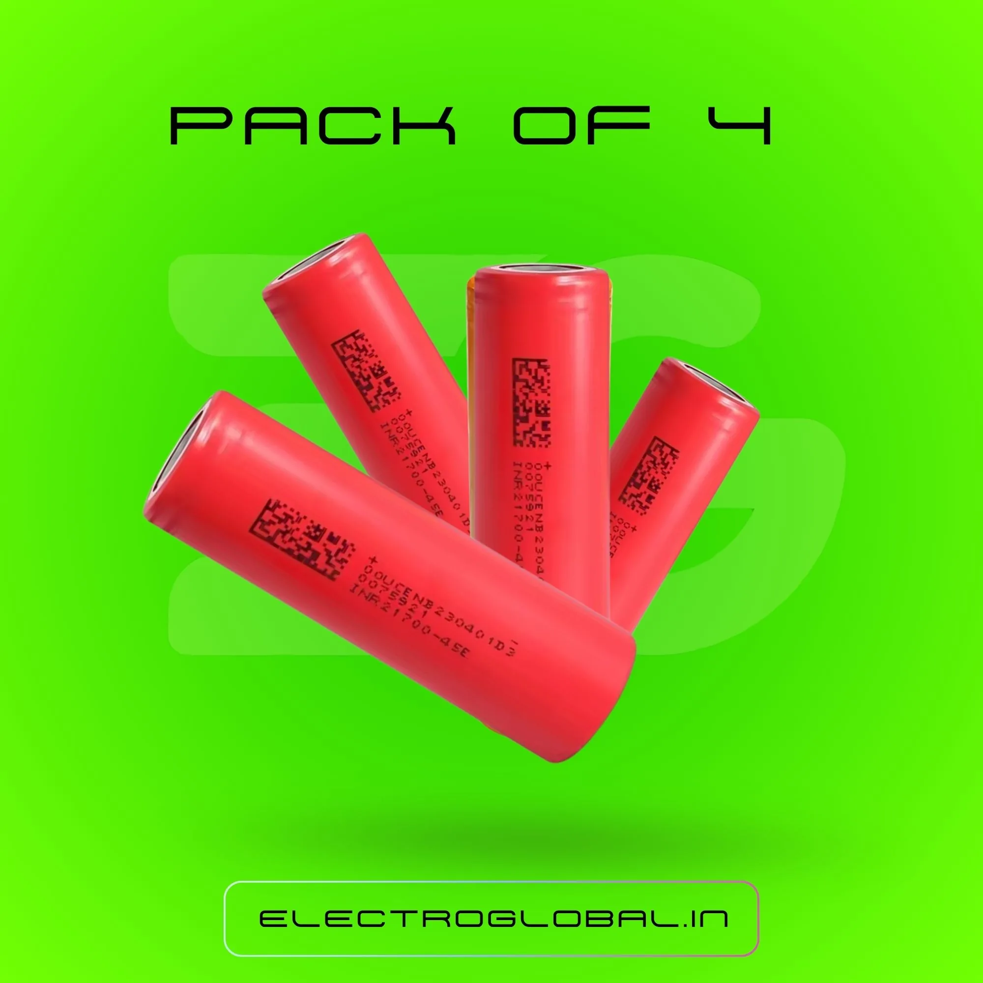 4500mAh 3.7V Rechargeable Battery - Lithium Ion Cell, 21700 Battery 4500mAh, 3.7 Volt Lithium Battery Cell, 3.7V Battery 2