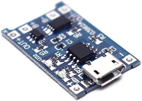 TP4056 - Battery Charging Micro USB Module for Li-Ion Batteries 1