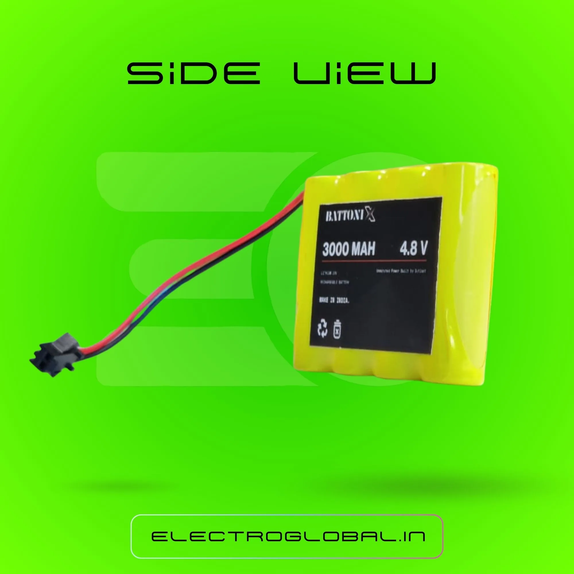 3000mAh Battery 4.8 V Battery Rechargeable for RC Car, Rechargeable Lithium Ion Battery, Rechargeable AA Battery Lithium 4