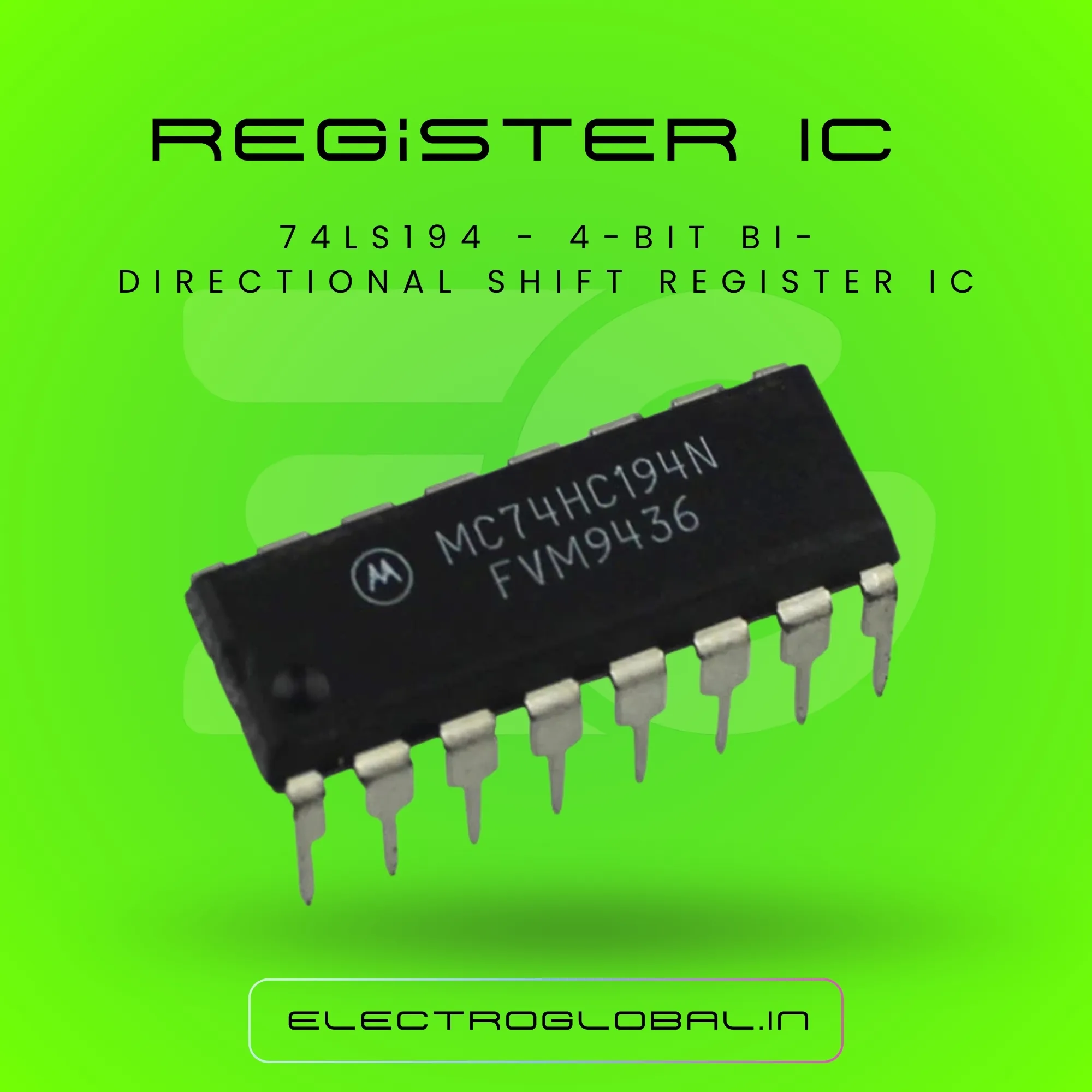 Explore the 74LS194 - 4-bit Bi-directional Shift Register IC alternate