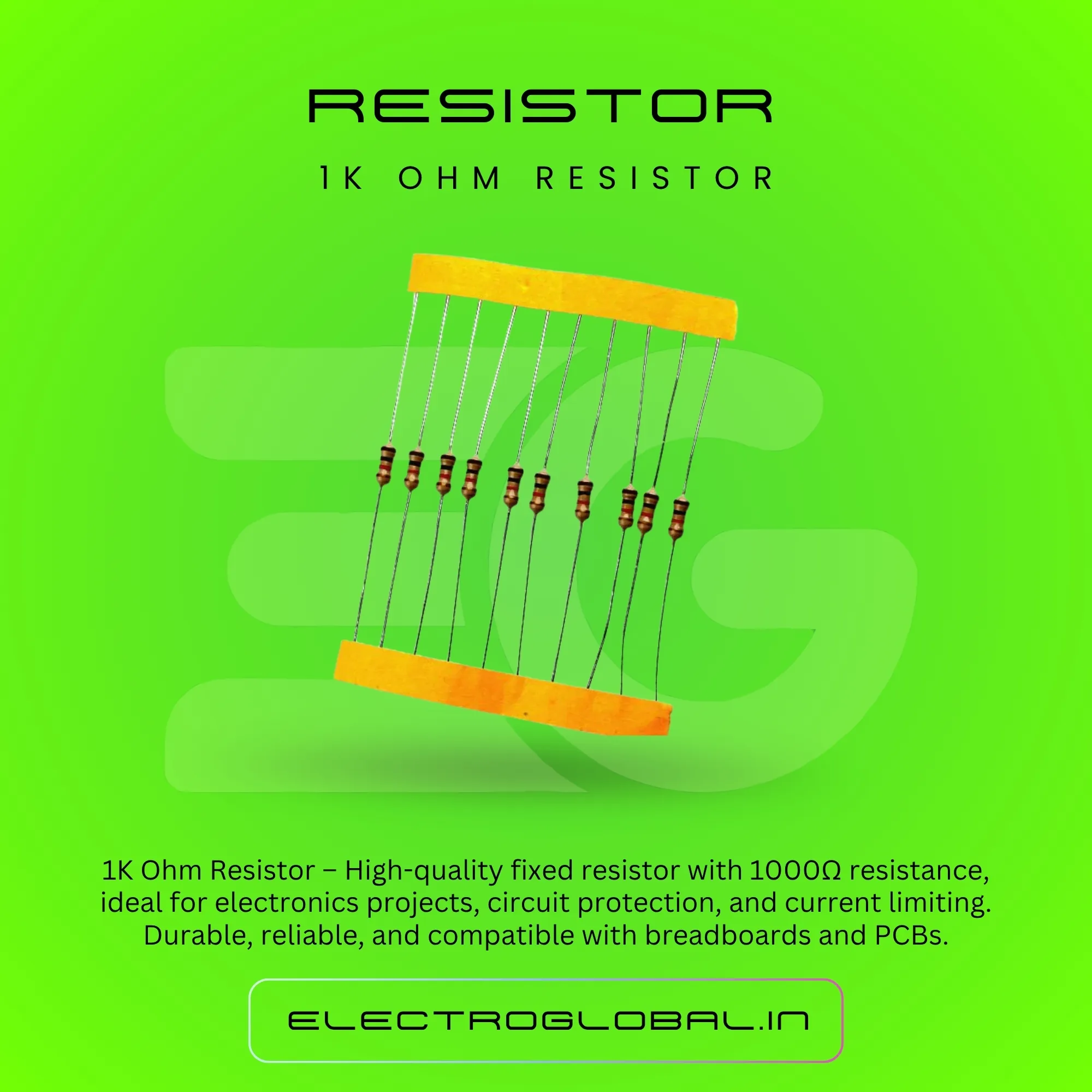 Explore the Basics of 1K Ohm Resistors and Their Applications alternate