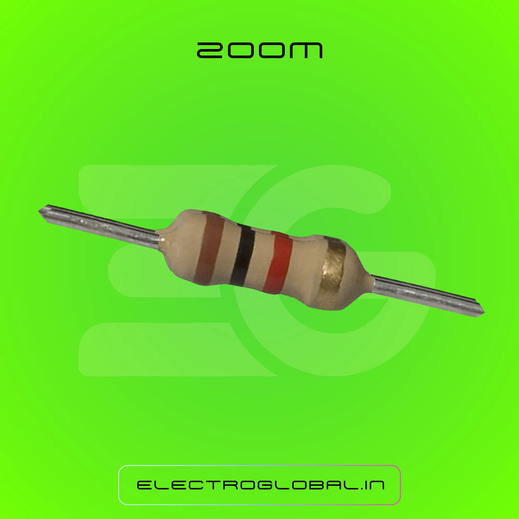 1K Ohm Resistor 1/4W Resistors with (5% Tolerance) for Prototyping and Circuit Design, Reliable Passive Component for Electronic Projects and Learning 4