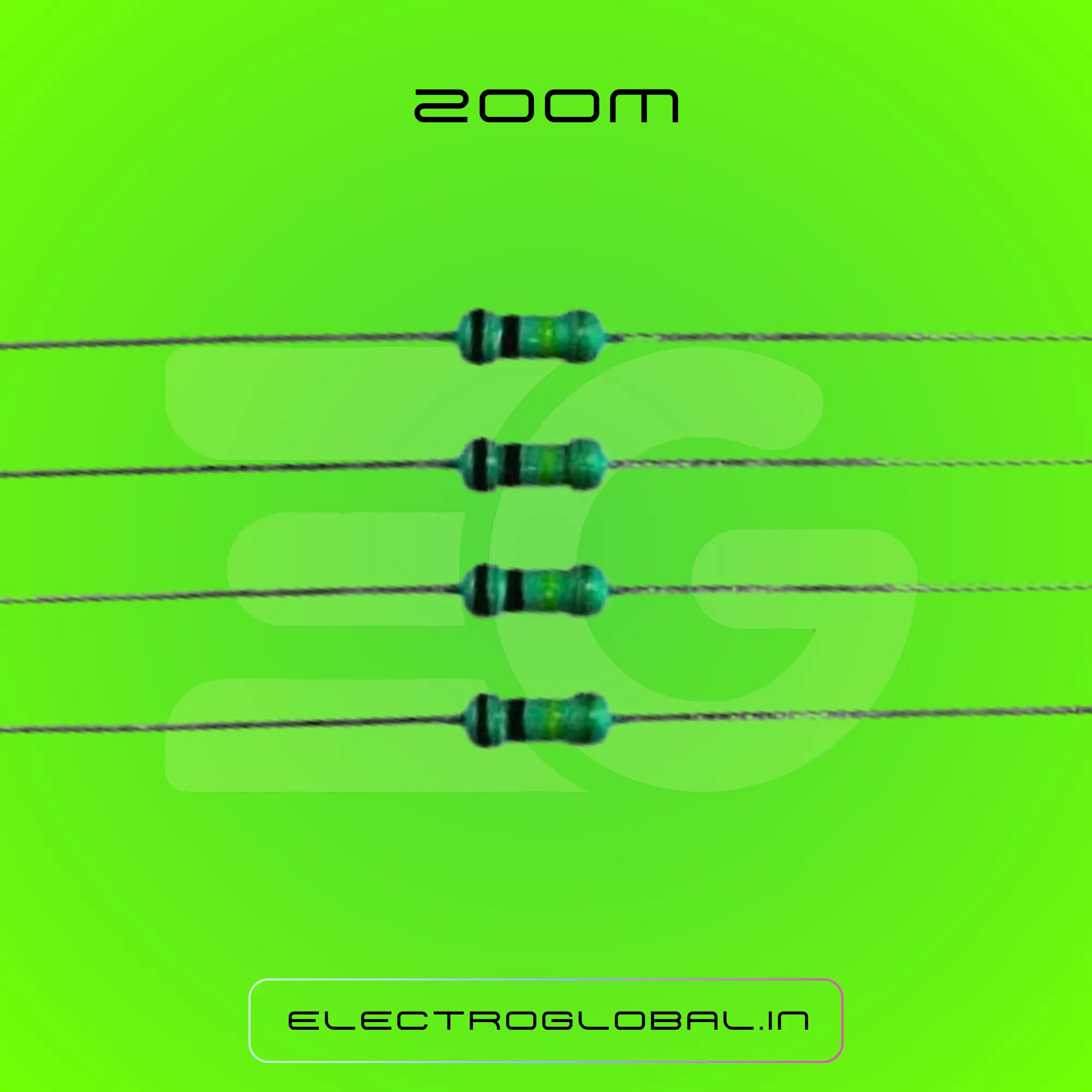 100K Ohm Resistor 1/4W Resistors with (5% Tolerance) for General Electronics Projects, Prototyping, Circuit Design and Educational Kits 4