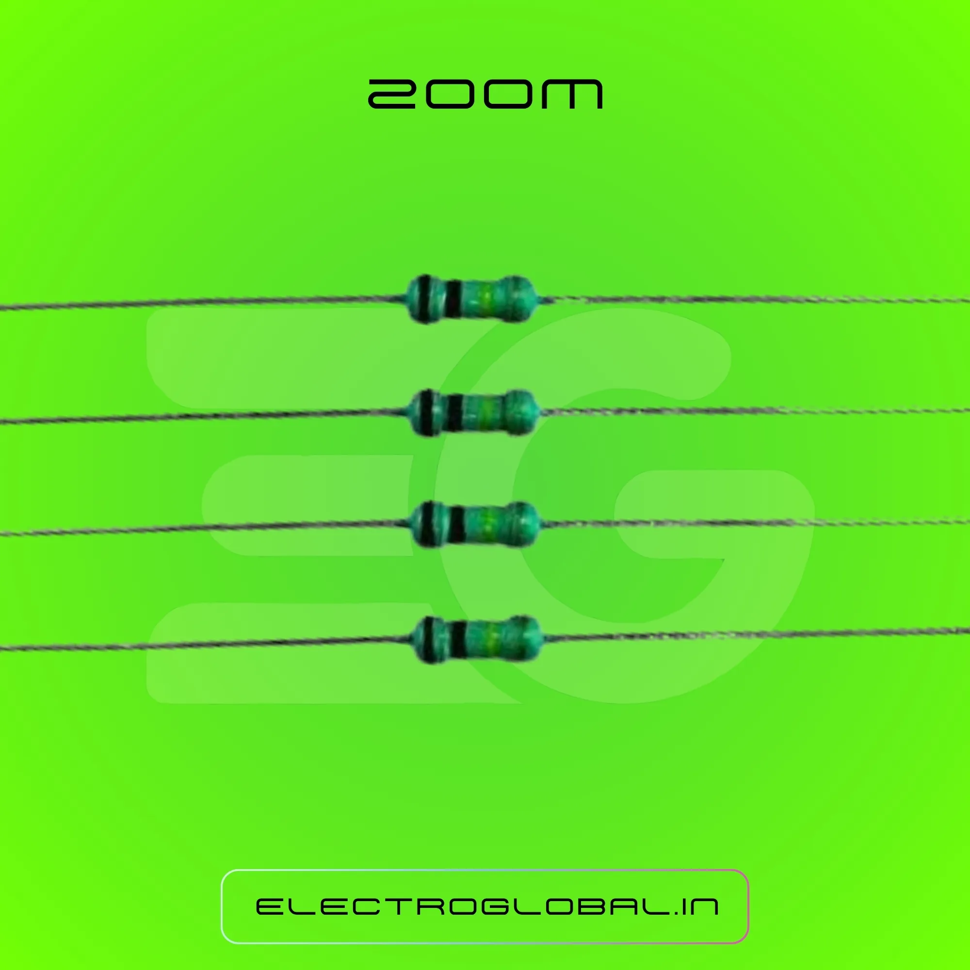 100K Ohm Resistor 1/4W - Essential for Circuit Design 4