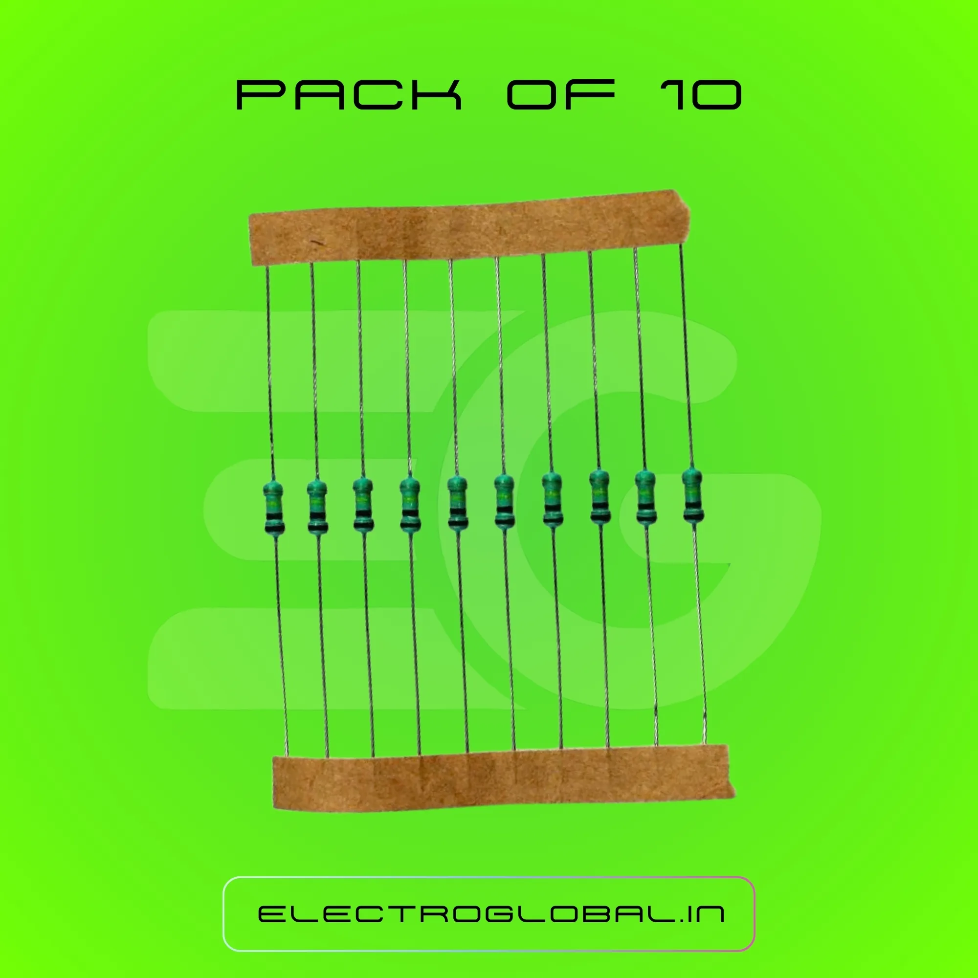 100K Ohm Resistor 1/4W - Essential for Circuit Design 3