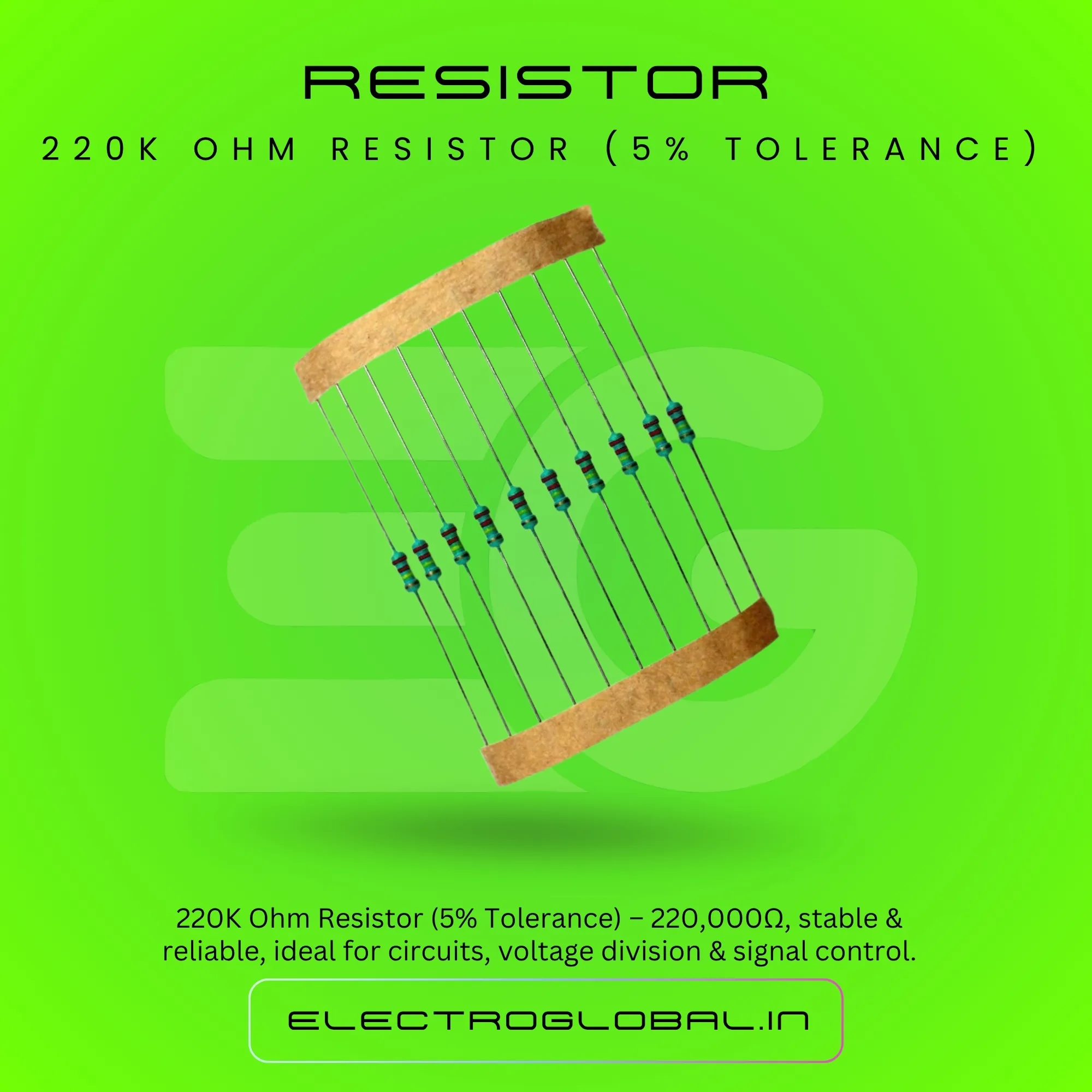 Understanding the 220K Ohm Resistor: Specifications & Uses in Electronics alternate
