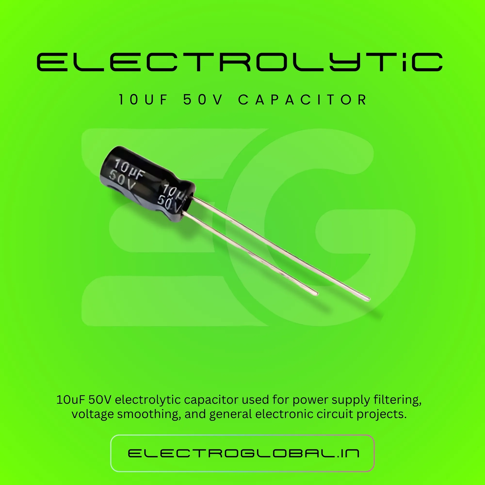 Explore the Benefits of the Original 10uF 50V Electrolytic Capacitor for Your Projects alternate