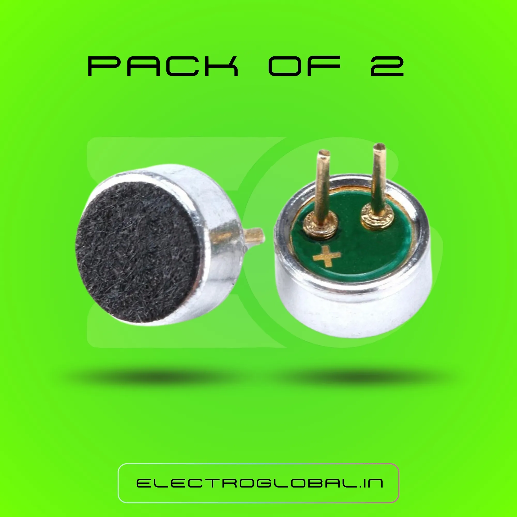 Electret Microphone Sensor for Recording Microphone and Condenser Mic 3