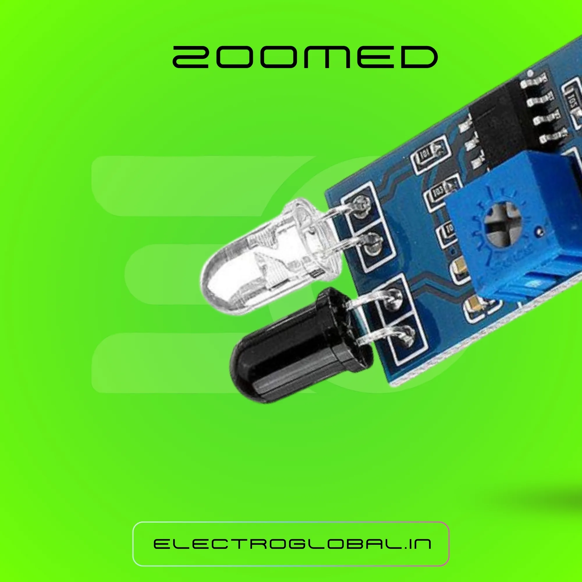 LM393 IR Sensor Module for DIY Electronics Projects, IR Sensor Circuit Diagram, Sensor Lights, Electronic Kit, and Robotics Kit 4