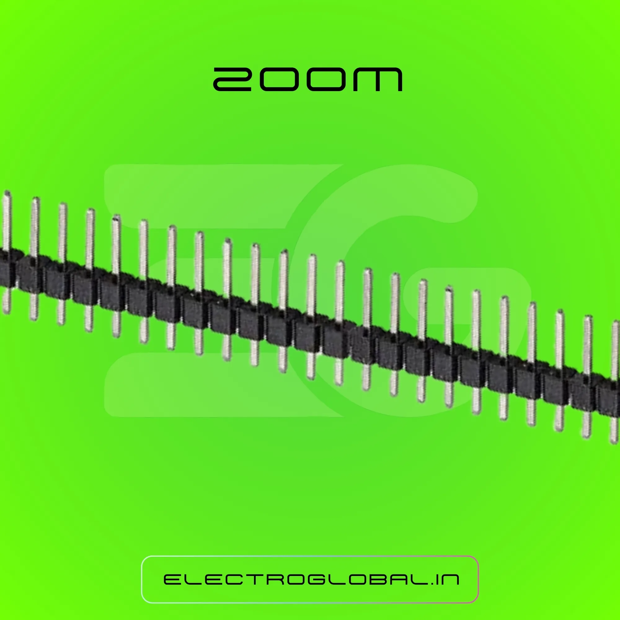 40 Pin Straight Male Header Pins for Pin Board, Male Header Pins, and LED Strip Connector 4
