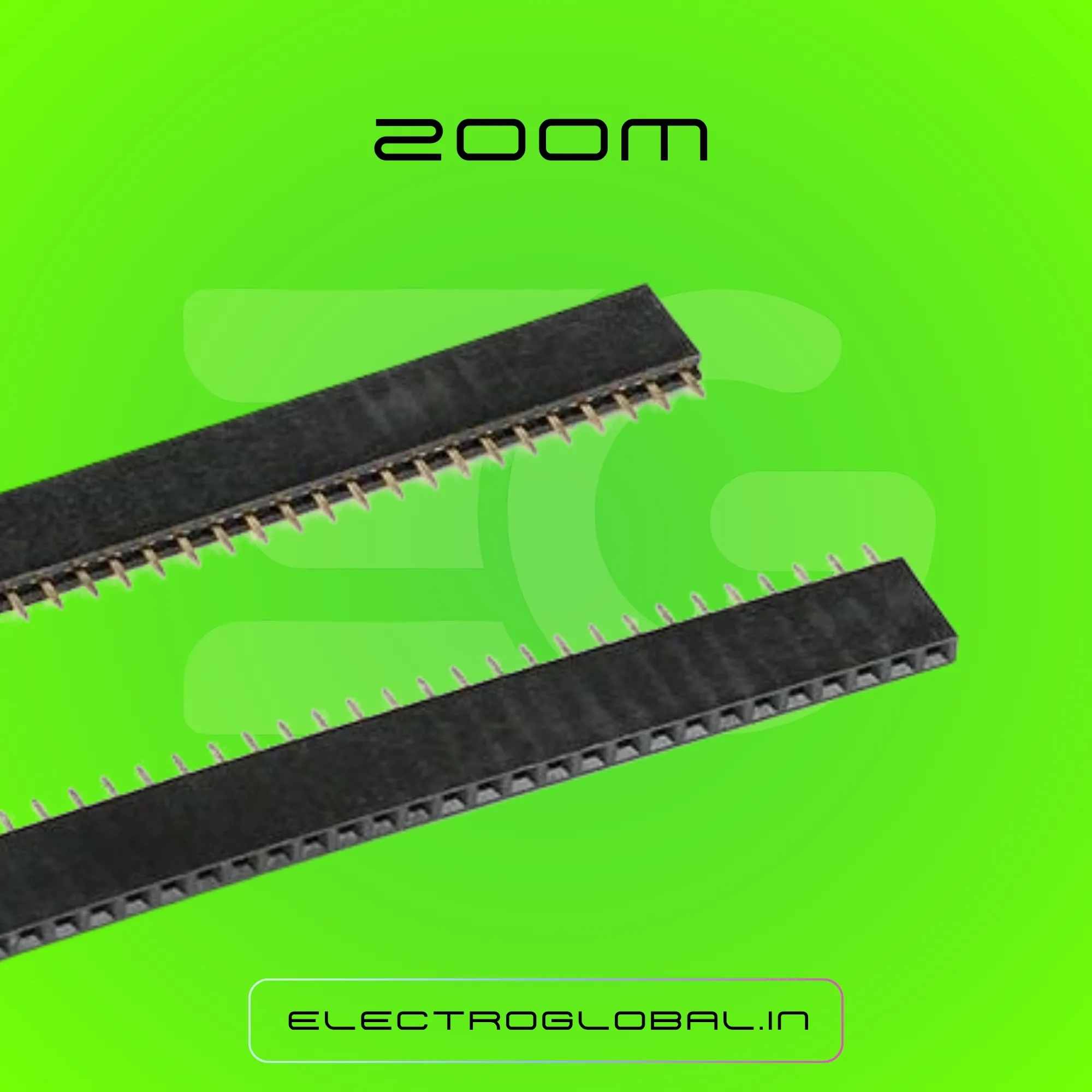 40 Pin Straight Female Header Pins for PCB Board Kit, Compatible with Pin Board, Female Wire Connector and Pins 4