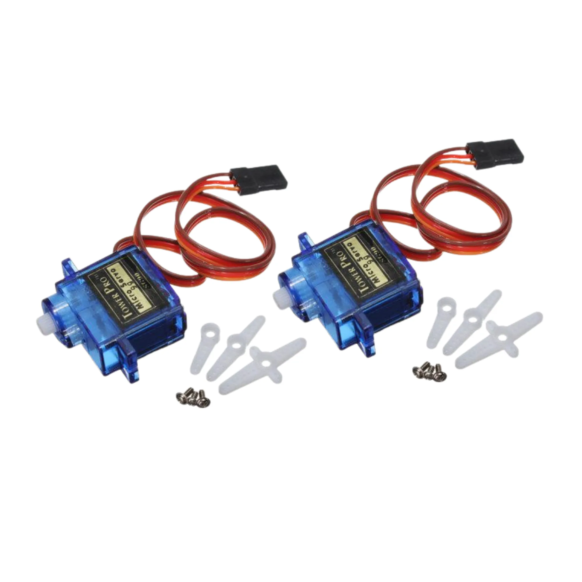 Tower Pro SG90 Servo Motor 9G High Torque Servo Motor for Arduino Robotics Robot Arm RC Car and Electronic Projects