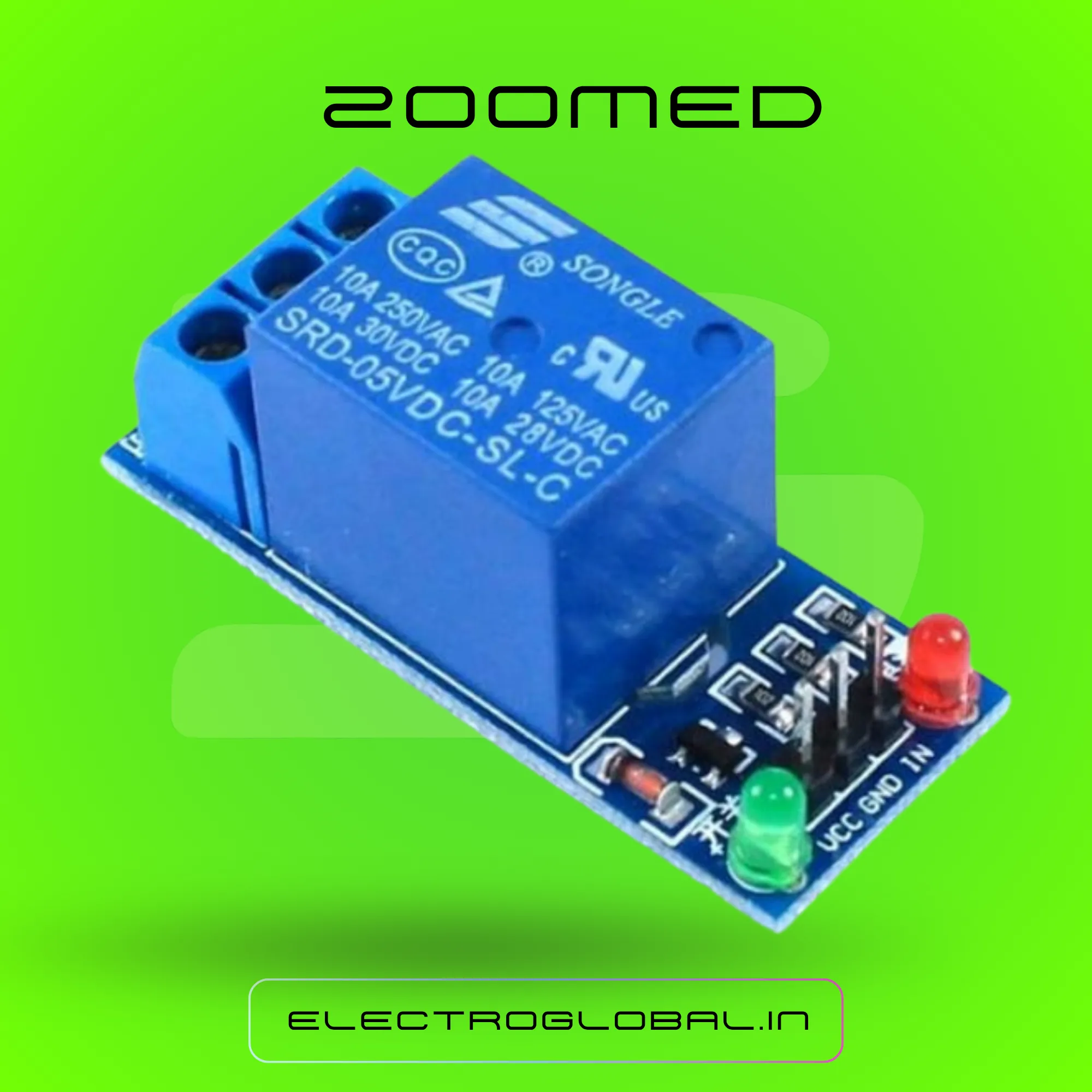 5V 10A Relay Module for Arduino - Versatile Control Module 3