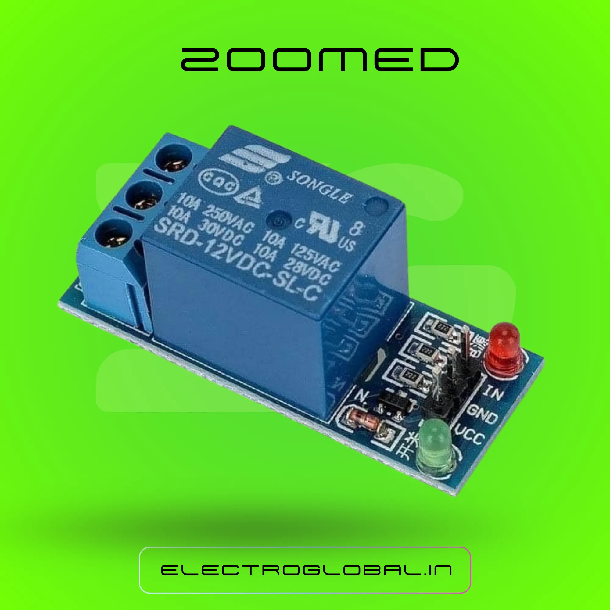 1 Channel Relay Module - Single Channel Relay Module - Relay Module for Arduino - Relay Module Price - Reliable Module for Control 3