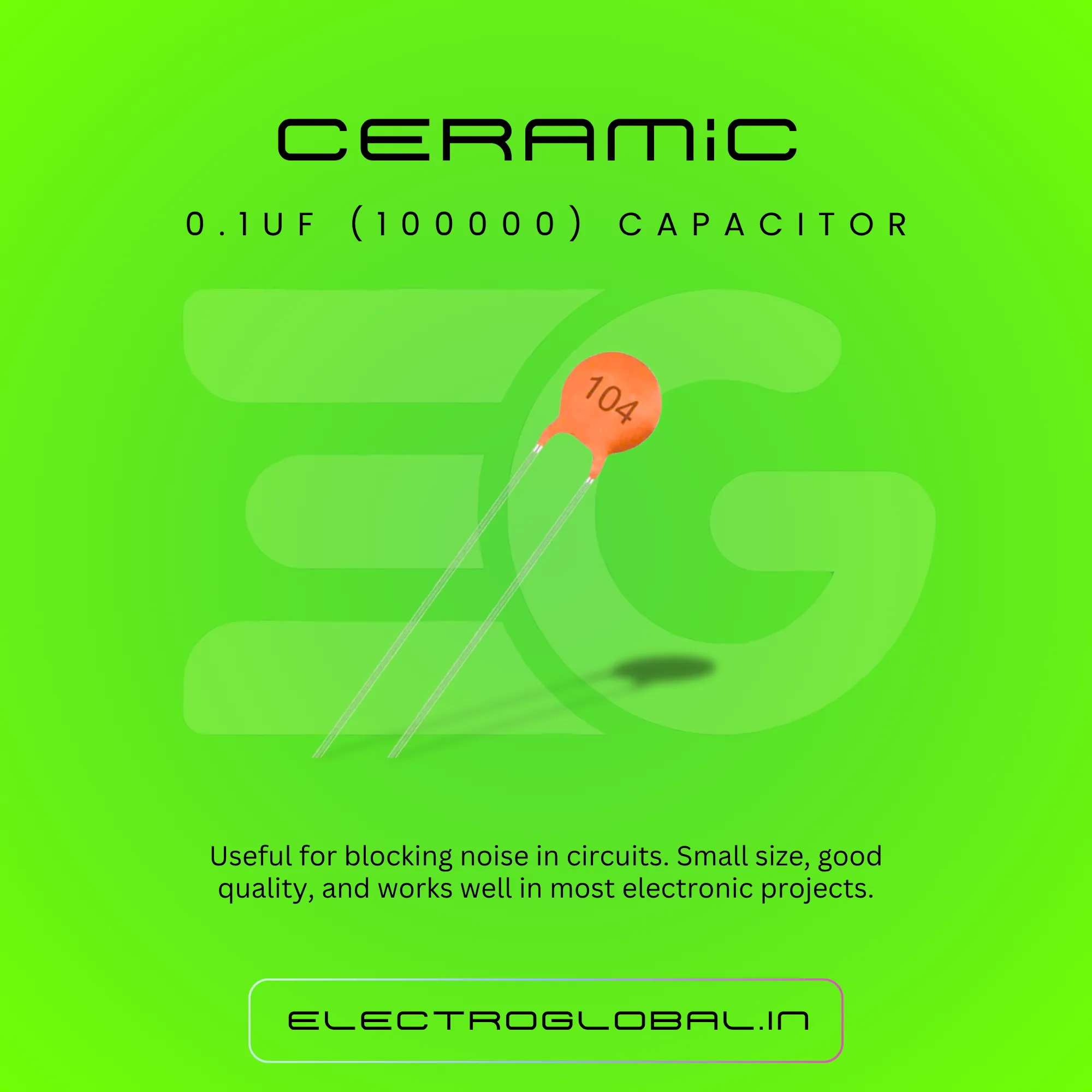 Explore the Original 100000 pF Ceramic Capacitor for All Your Projects alternate