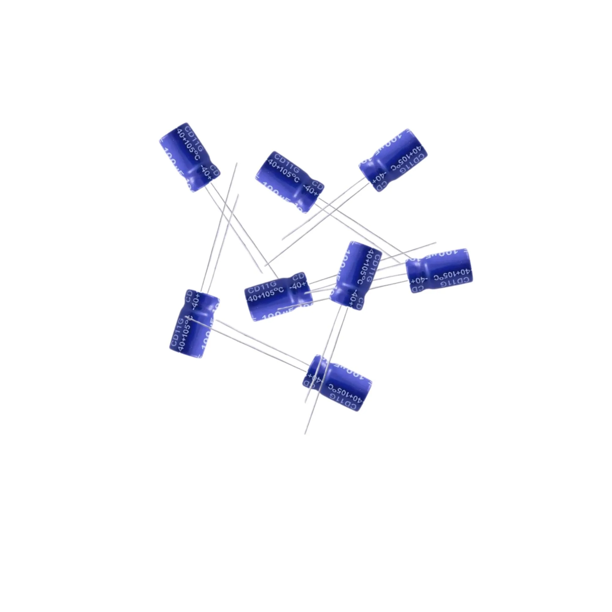 100uF 25V Radial Electrolytic Capacitor for Reliable Performance