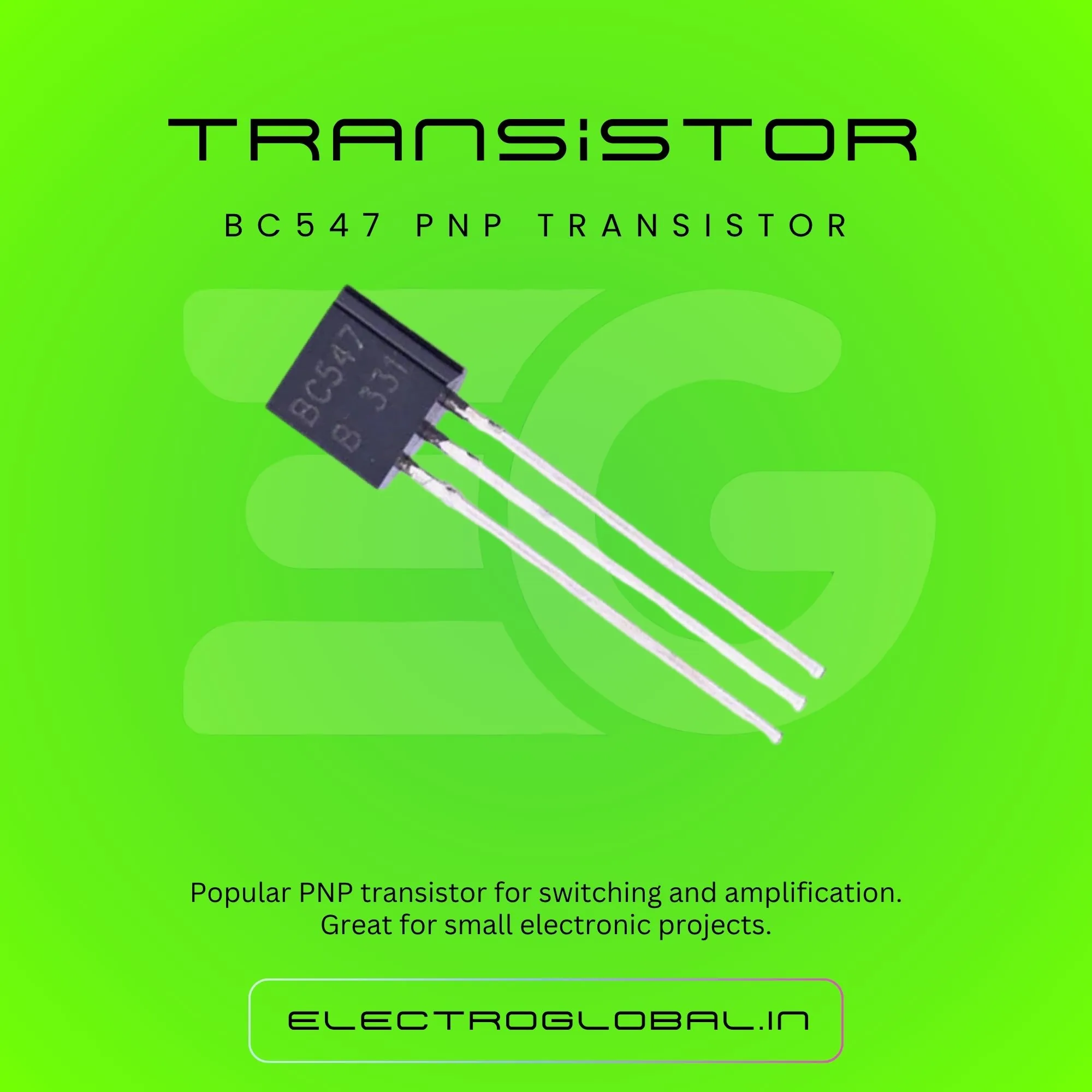 BC547 NPN Transistor for Effective Circuit Design and Switching 4