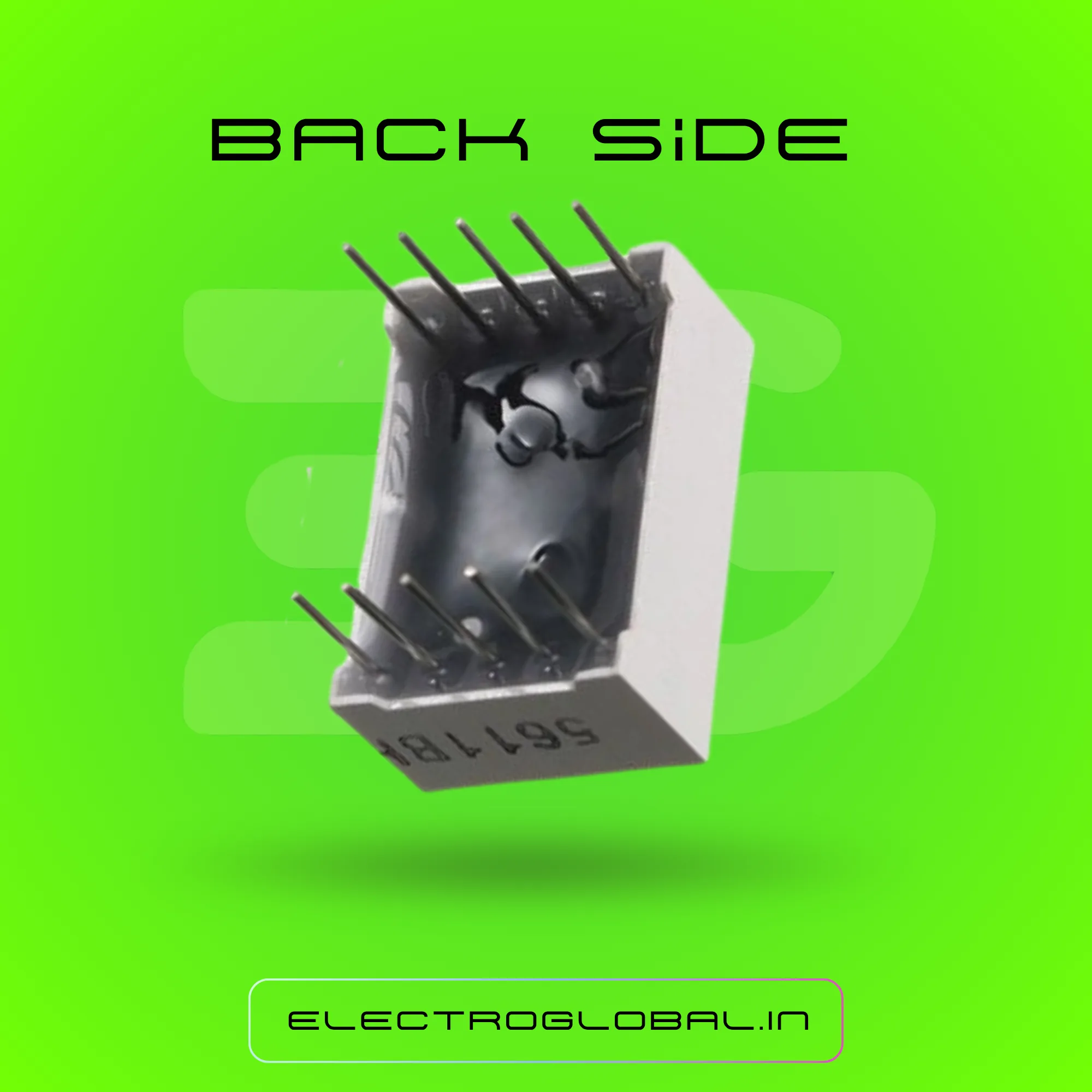 Buy High-Quality 7-Segment Display - Red | LED Display for Electronics Projects | Common Cathode Seven Segment Display | Display Board at ElectroGlobal 3