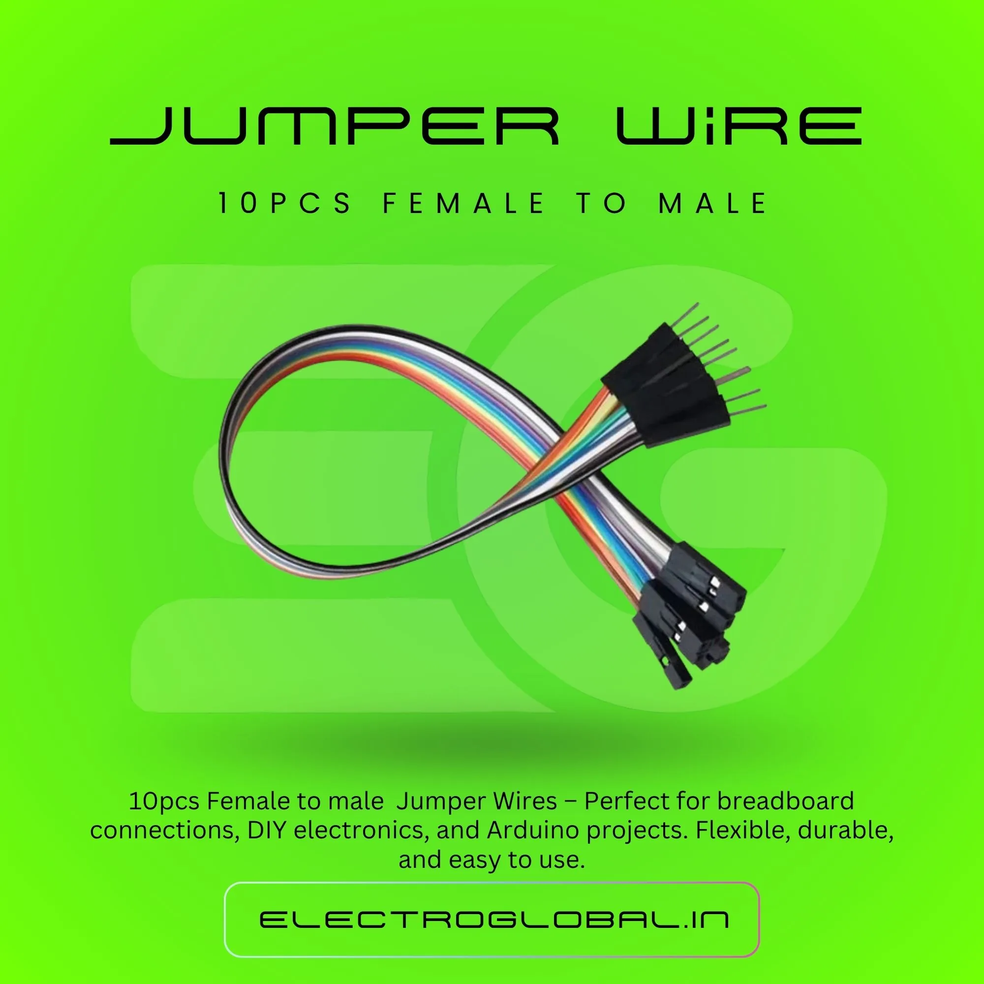 High-Quality Male to Female Jumper Wires for Electronics Projects 3
