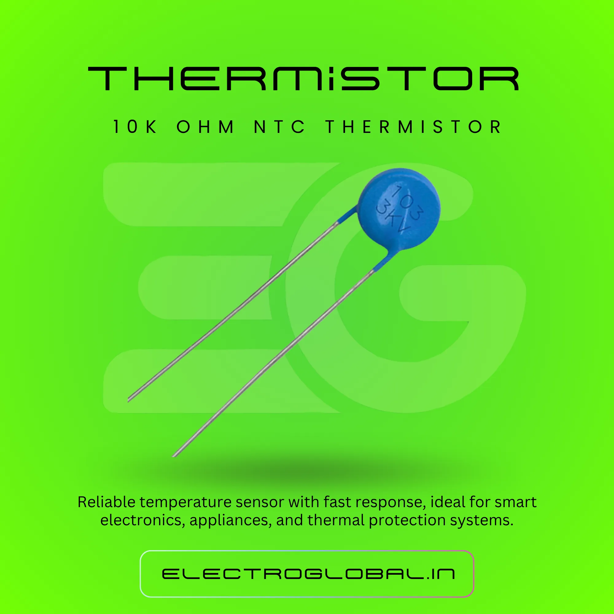 Explore Premium NTC Thermistors and Resistor Kits for Accurate Temperature Measurements | Thermistor, 10k Thermistor, Electronic Components alternate