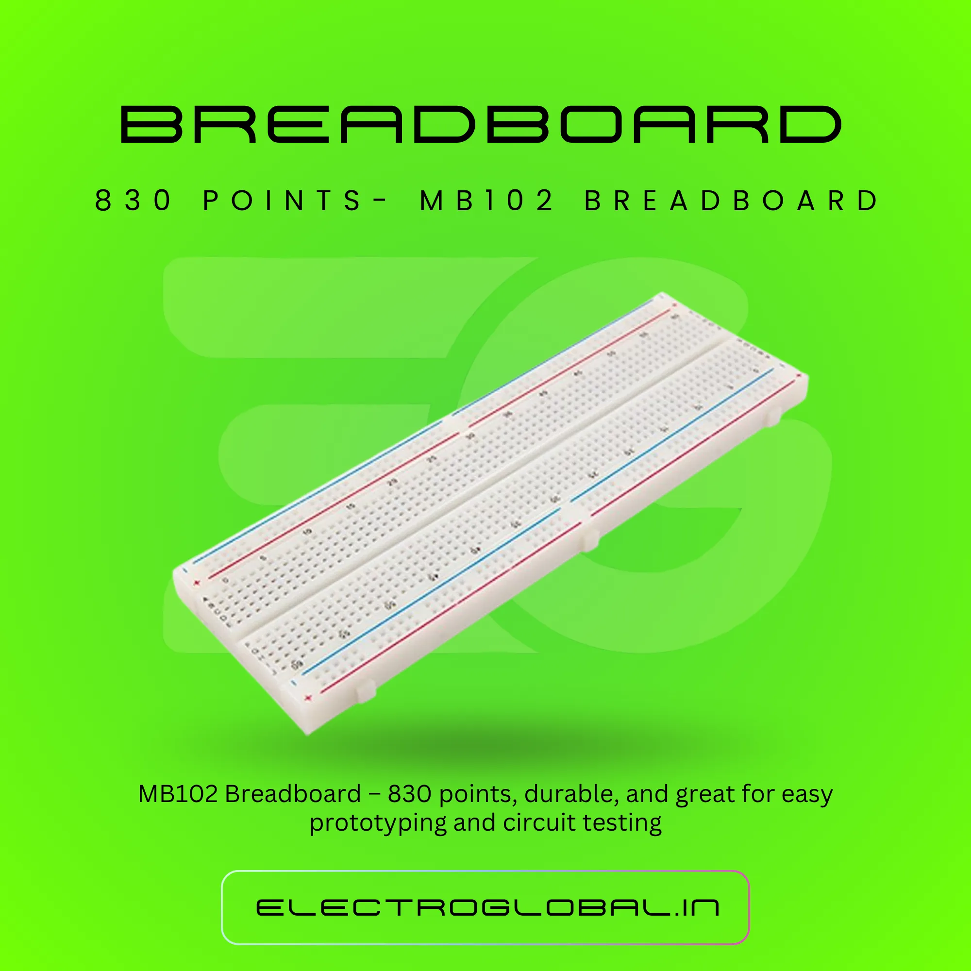 Discover the MB102 Colored Breadboard: Your Ultimate Small Breadboard for Arduino Projects, Including Breadboard Power Supply and Circuit Building Essentials. alternate