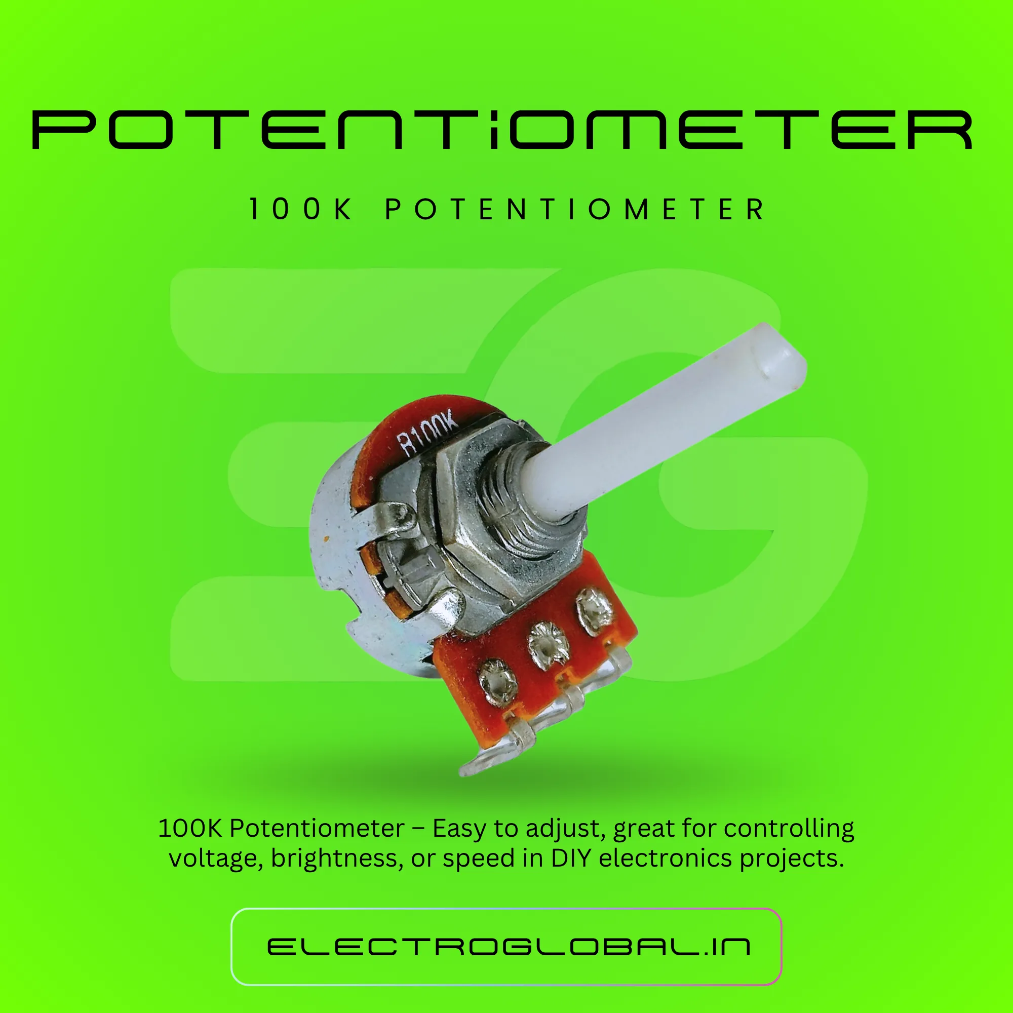 100K Potentiometer - Elevate Your Electronics Projects 3