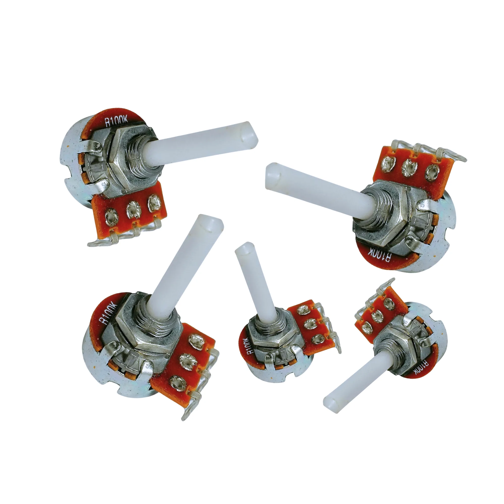 100K Potentiometer with Knob Variable Resistor for Adjustable Voltage and Volume Control | Potentiometer Diagram, Digital Potentiometer and Control Knob for Easy Settings