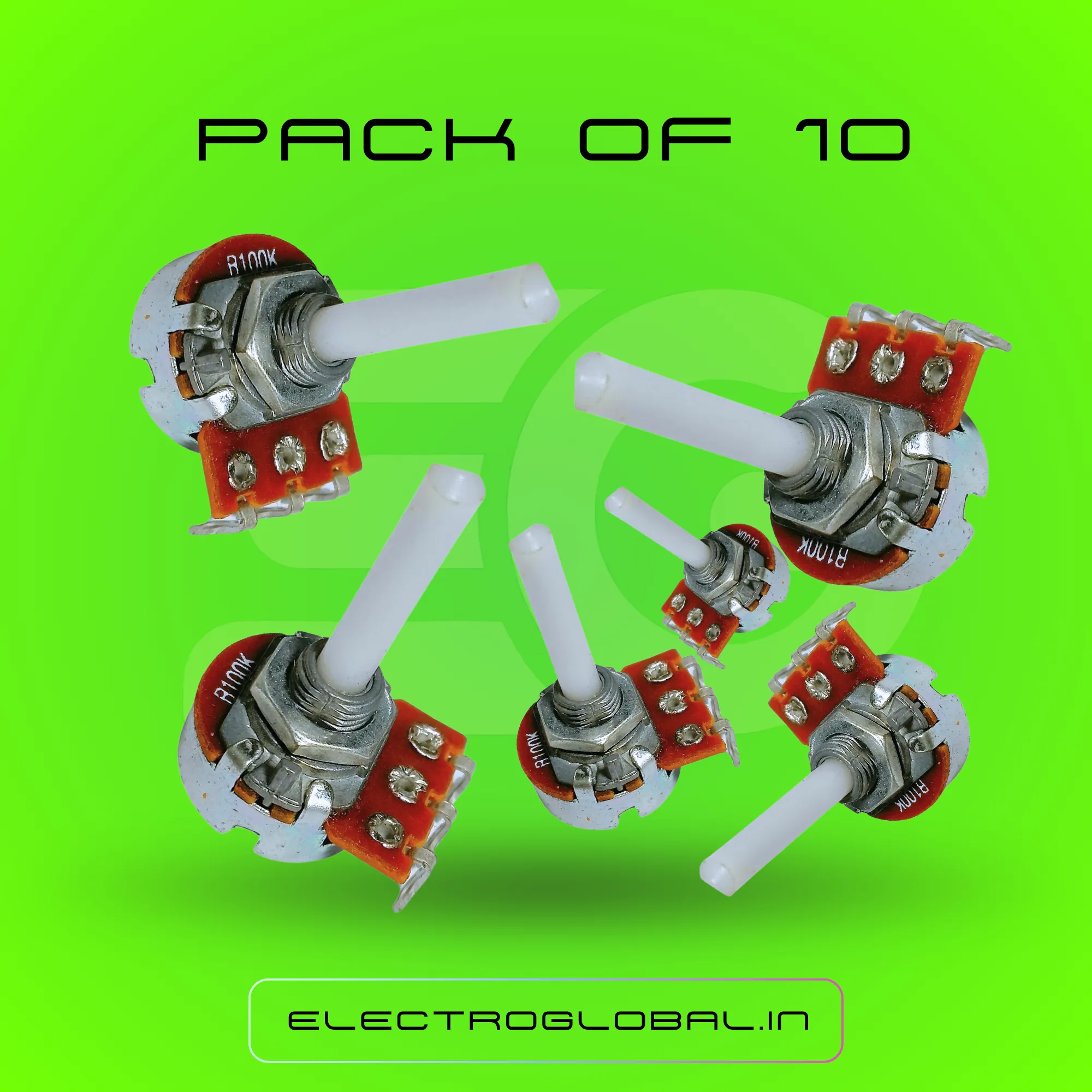 Explore the 100K Potentiometer: Control your Devices with Precision using Potentiometer Diagram, Digital Potentiometer, and Knobs for Seamless Functionality and Control. 3