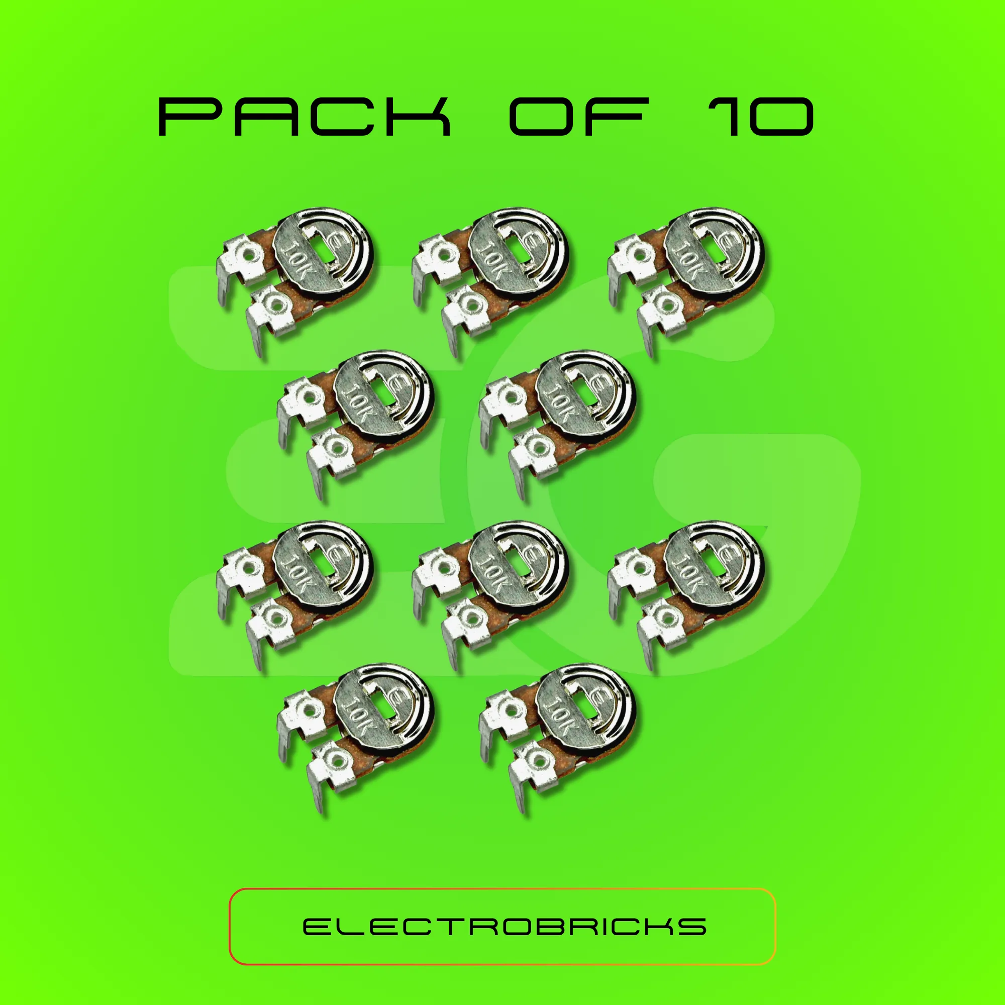 10K Preset Potentiometer for Electronic Circuit Adjustments 2