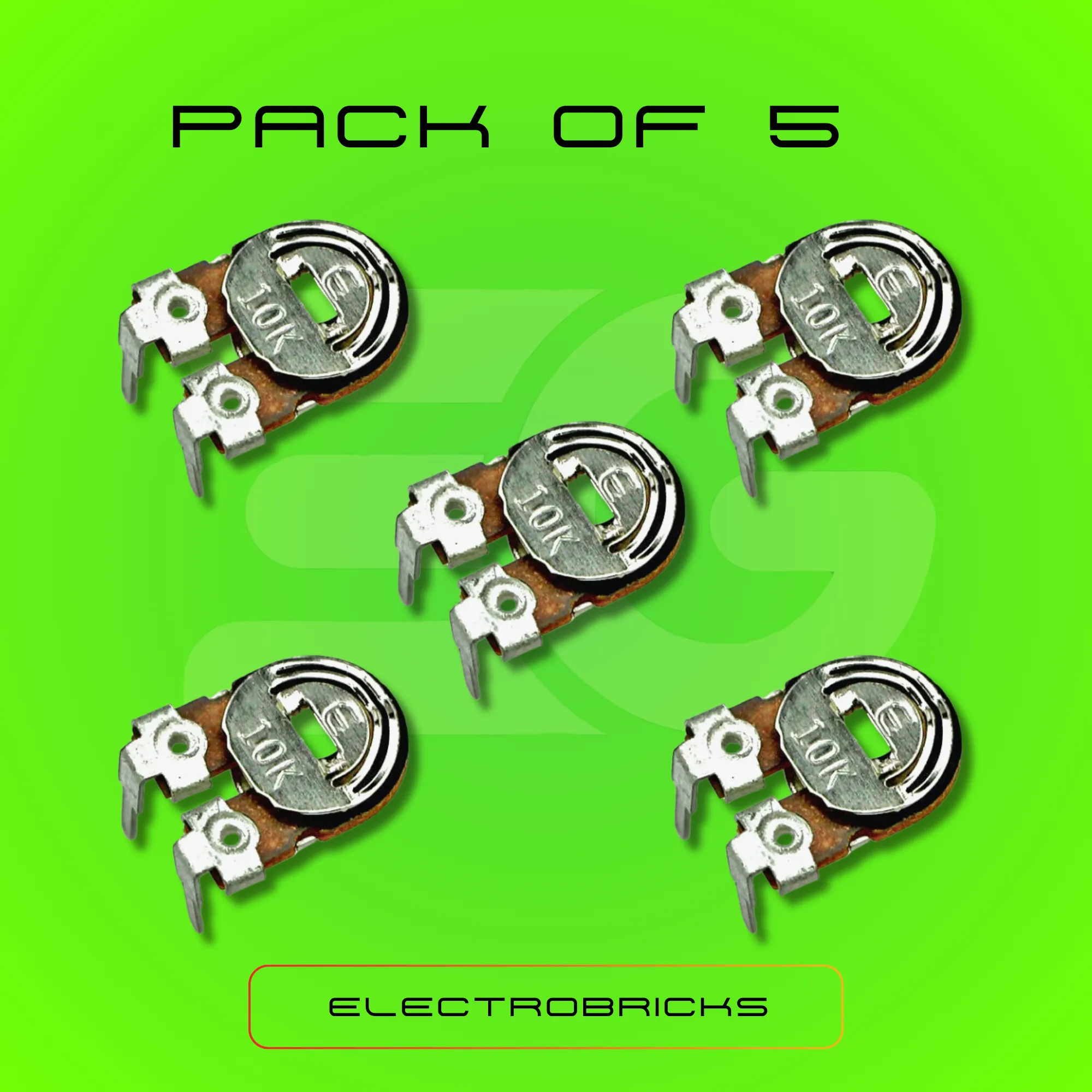 10K Preset Potentiometer for Electronic Circuit Adjustments alternate