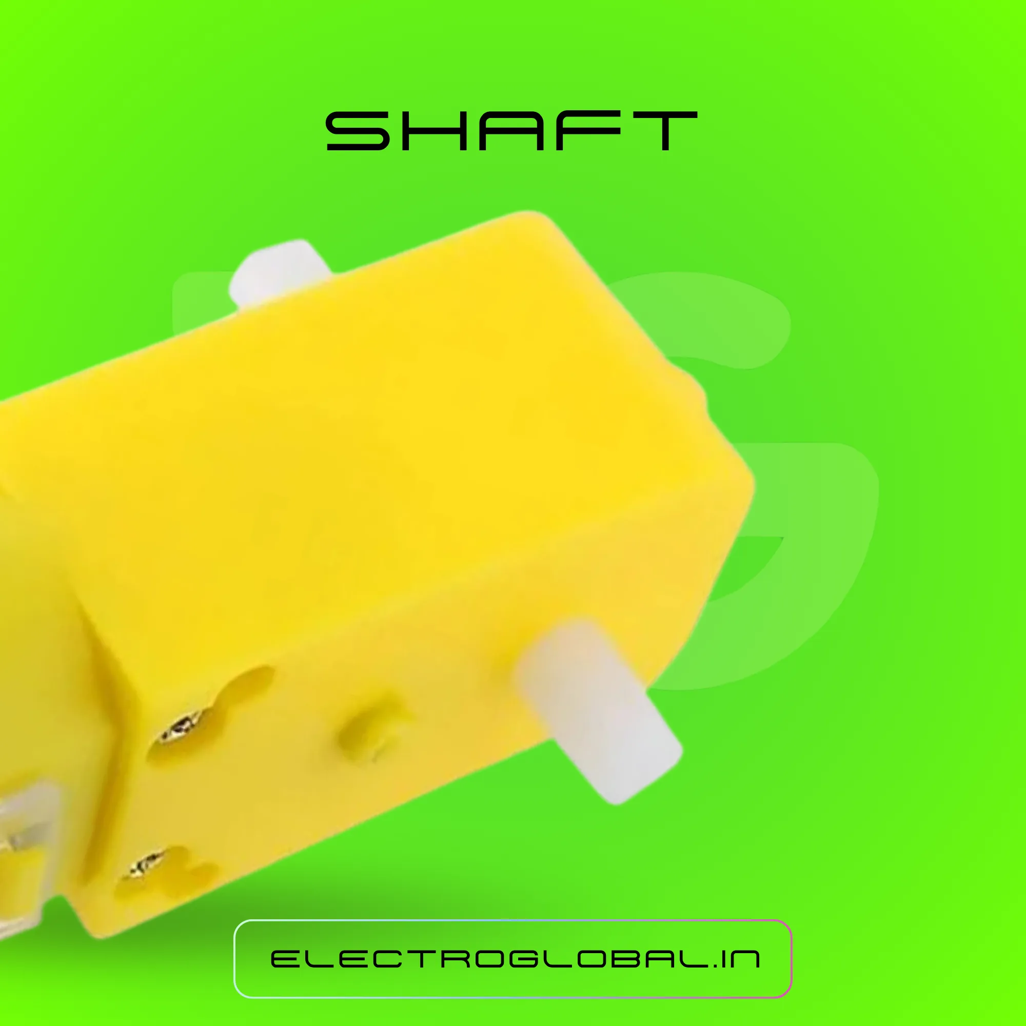 Dual Shaft DC Geared Motor 100 RPM - High Torque Performance 4