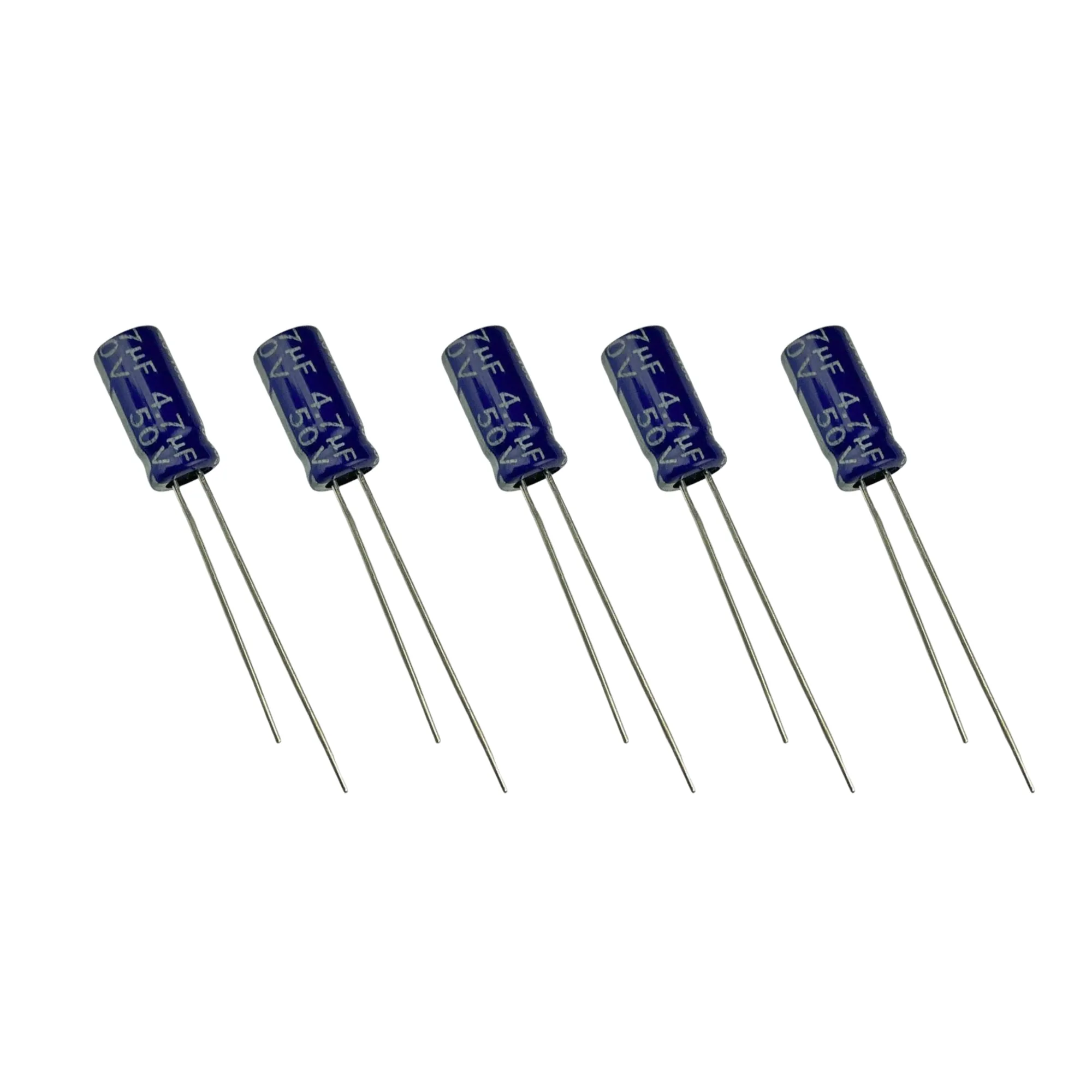 4.7uF 50V Electrolytic Capacitor for Reliable Circuit Performance