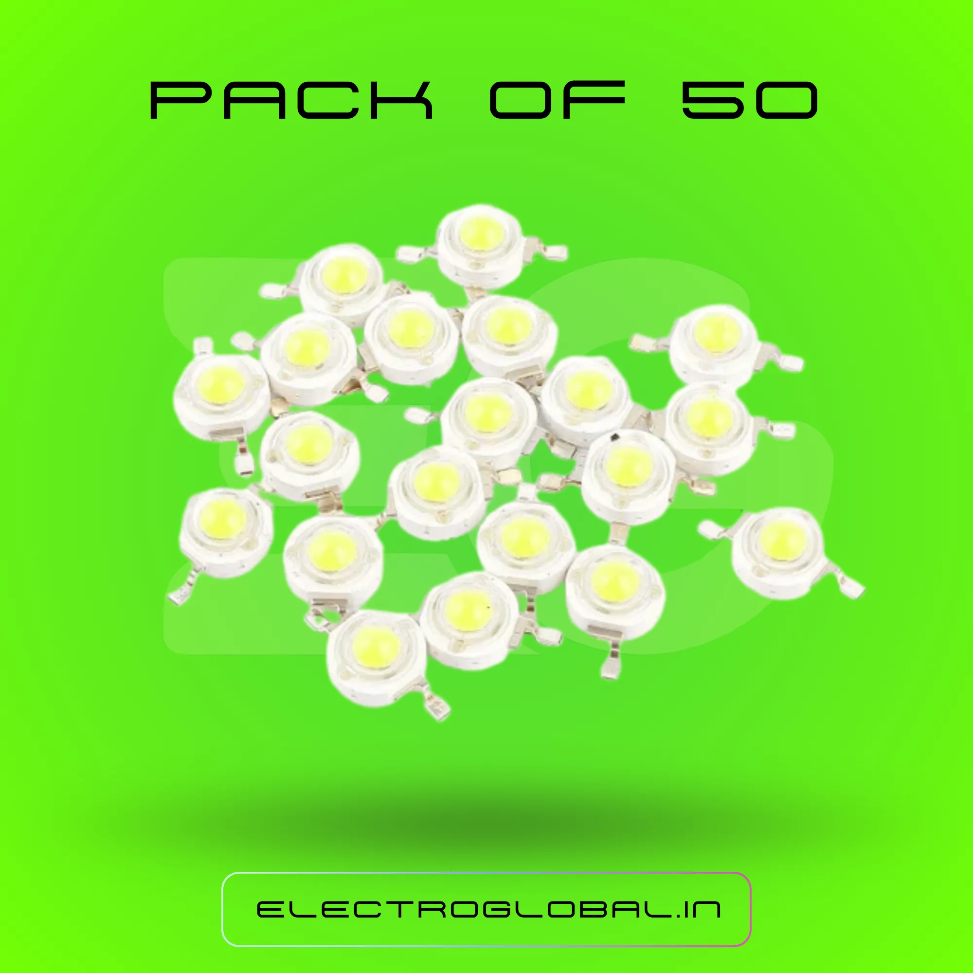 1 Watt White Power LED – Efficient Lighting Solution 2