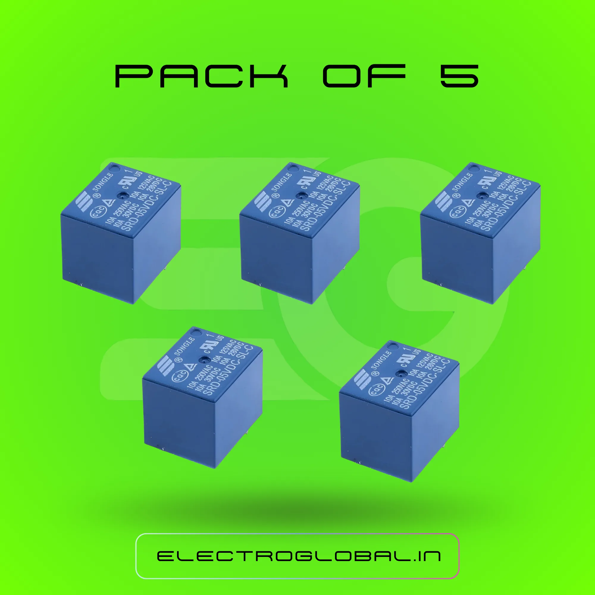 SPDT 5V PCB Mount Relay - Reliable Relay Module for Circuits alternate