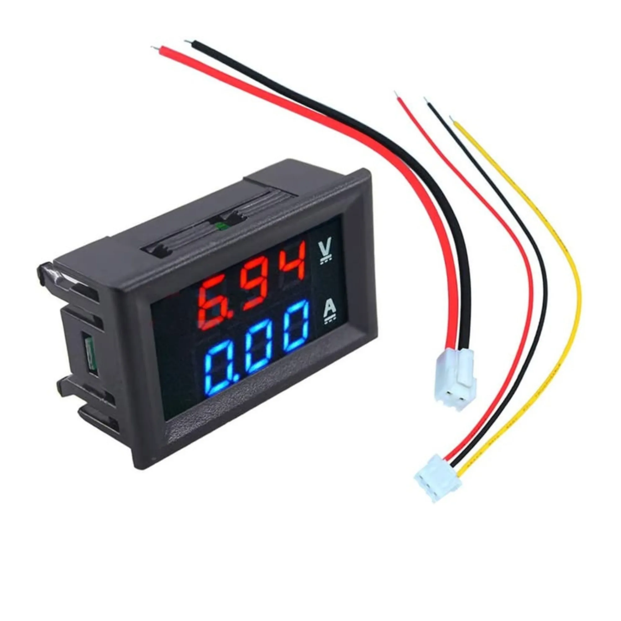 100V 10A Dual LED Voltmeter Ammeter Monitor Panel for DC Voltmeter, DC Ampere Meter, Multimeter, Multimeter Digital, Volt Meter 1