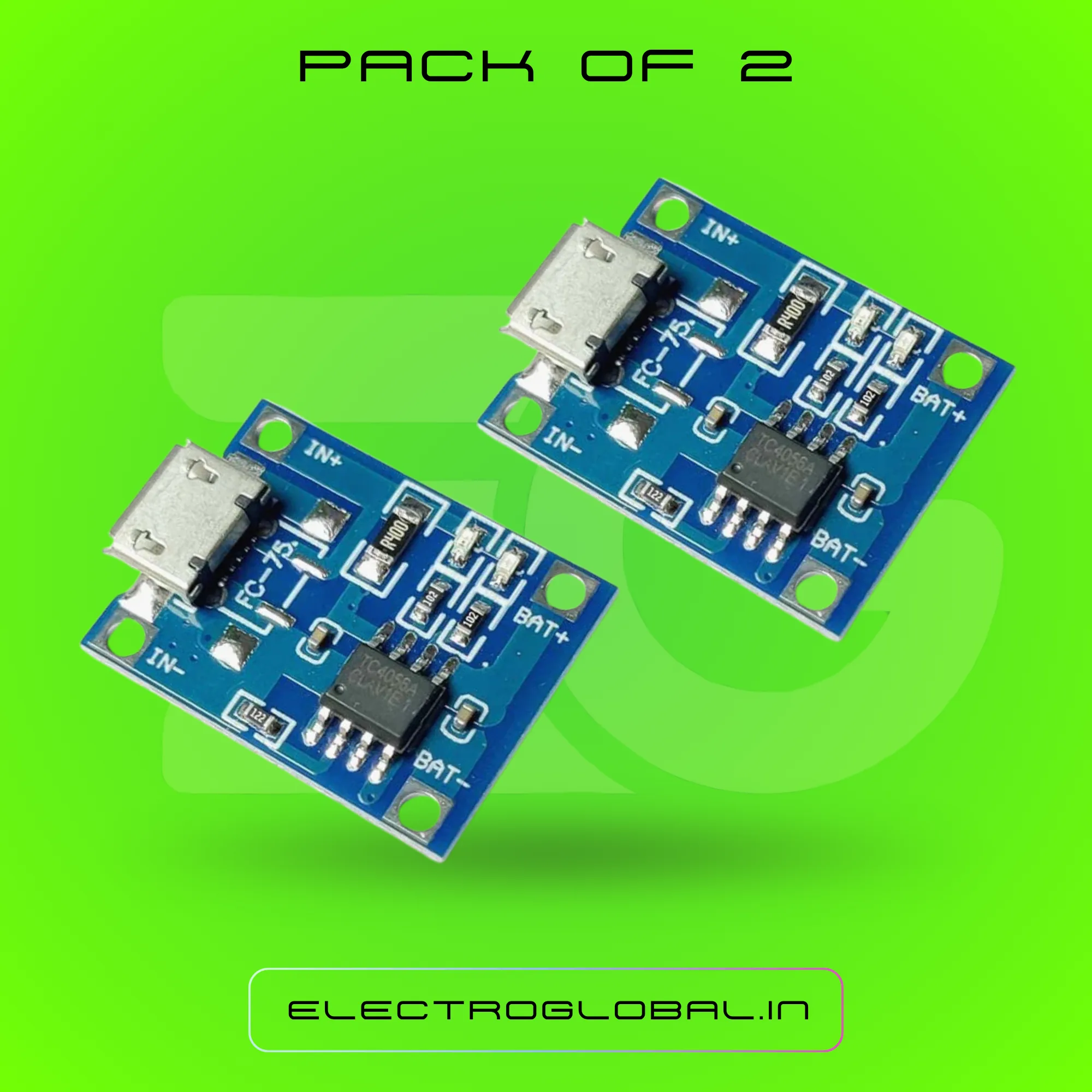 TP4056 Charging Module for DIY Power Bank - Lithium Ion Battery Charger Module and Charging Module for Efficient Use 3