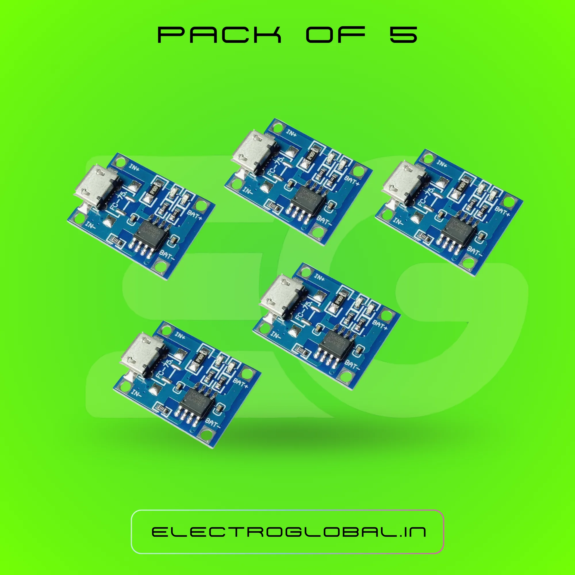 TP4056 Charging Module for DIY Power Bank - Lithium Ion Battery Charger Module and Charging Module for Efficient Use 3