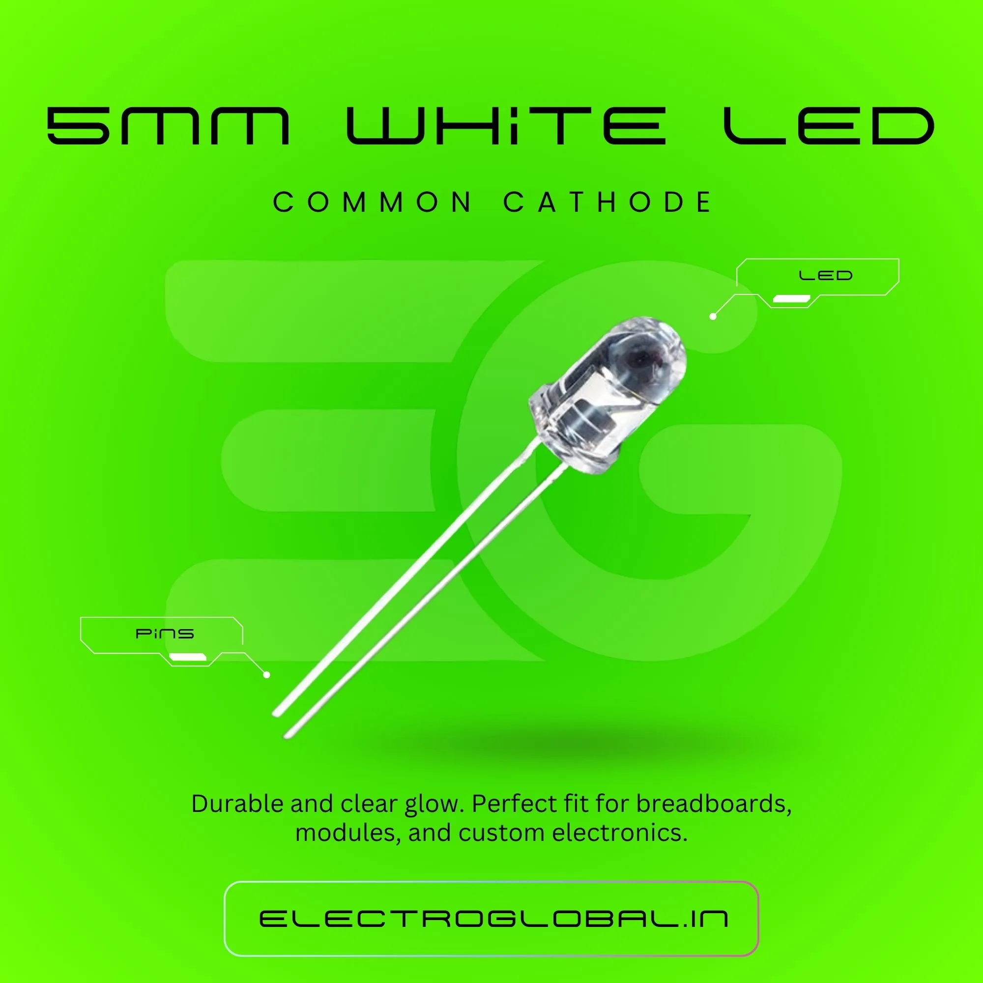 5mm LED White Color: Brighten Your Projects Efficiently 3