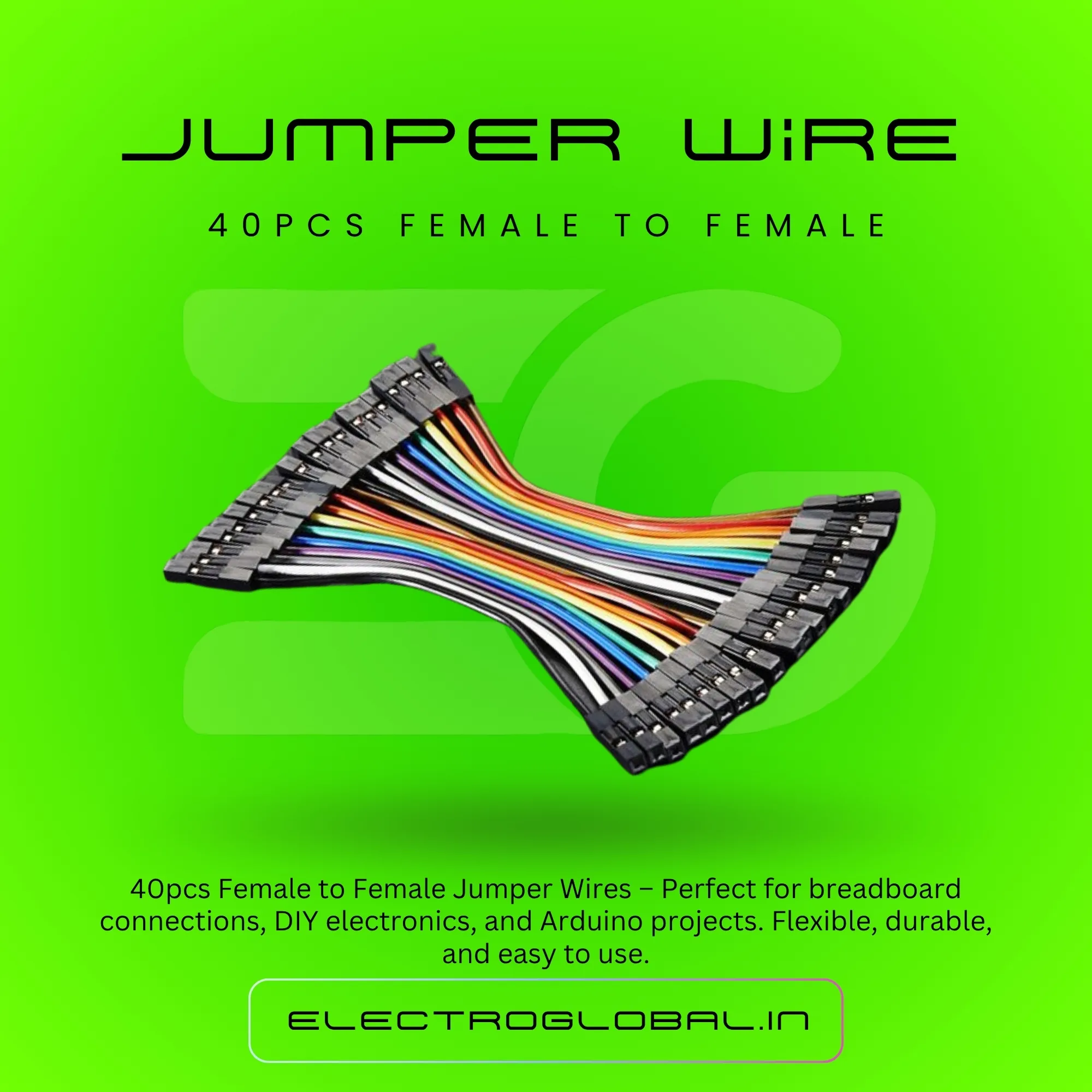 Jumper Wires Female to Female for Connecting Wires, Jumper Cables, and Male to Female Jumper Wires for Breadboard Projects 2