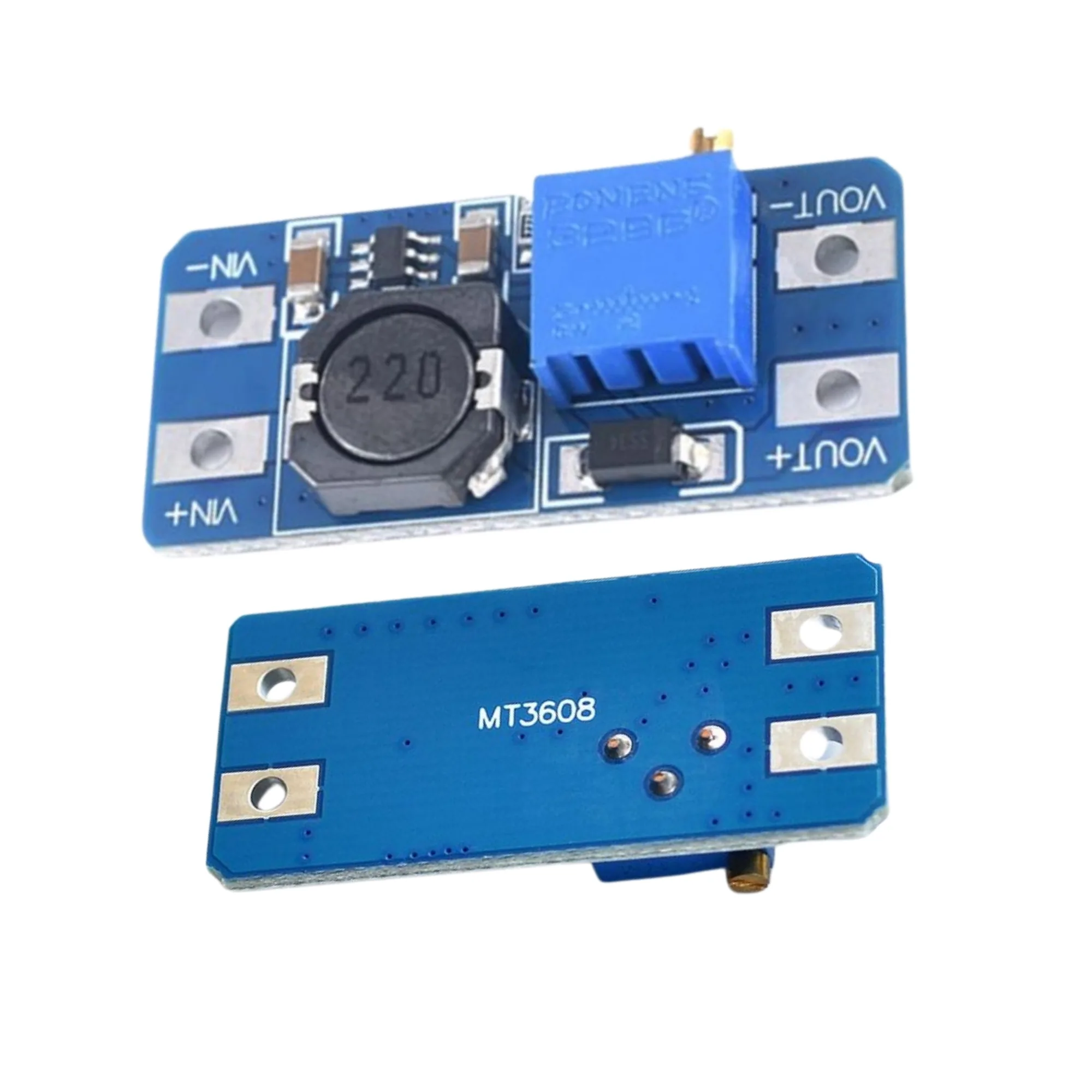 MT3608 2A DC-DC Boost Converter for Voltage Booster Module, Boost, MT3608, and DC to DC Boost Converter Applications