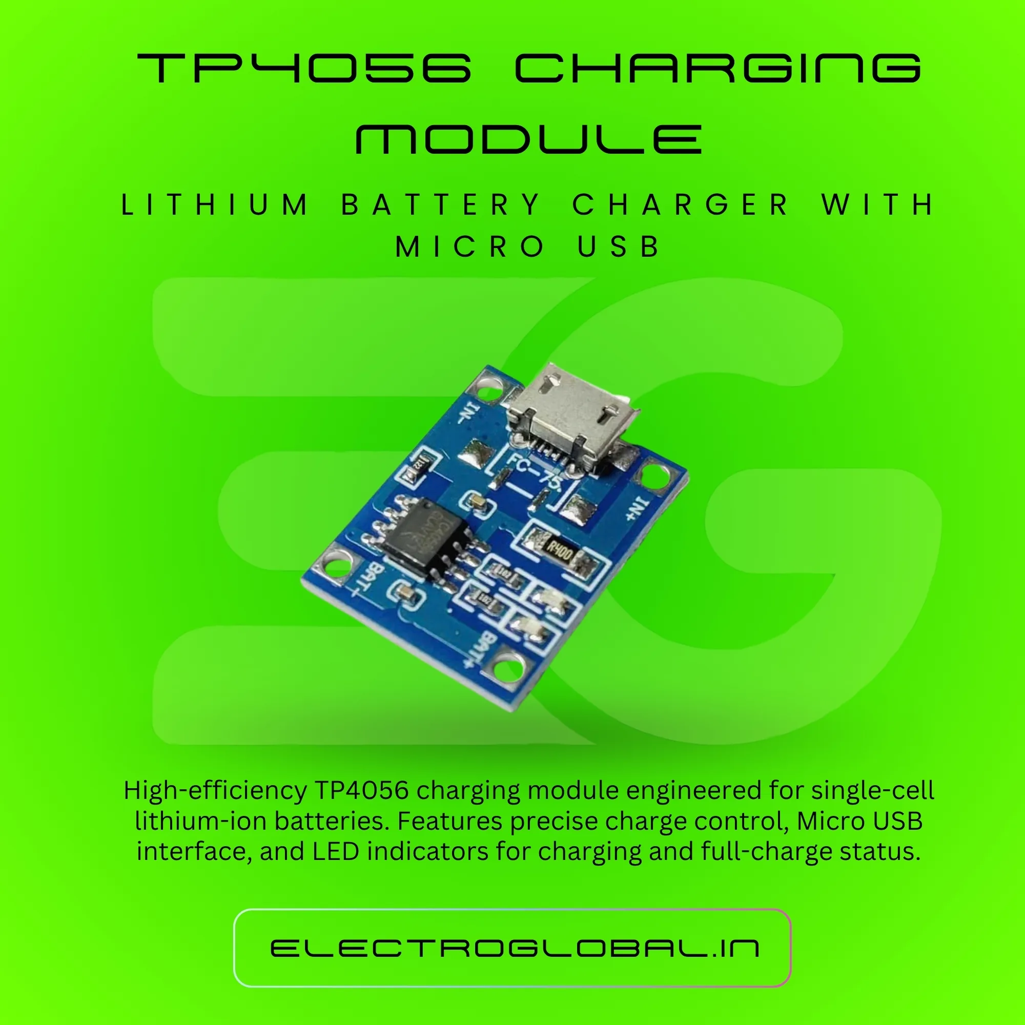 TP4056 Module for Fast Charging Power Bank | TP4056 Charging Module, Charger Module TP4056, Power Bank Module, Fast Charging Powerbank Module 2