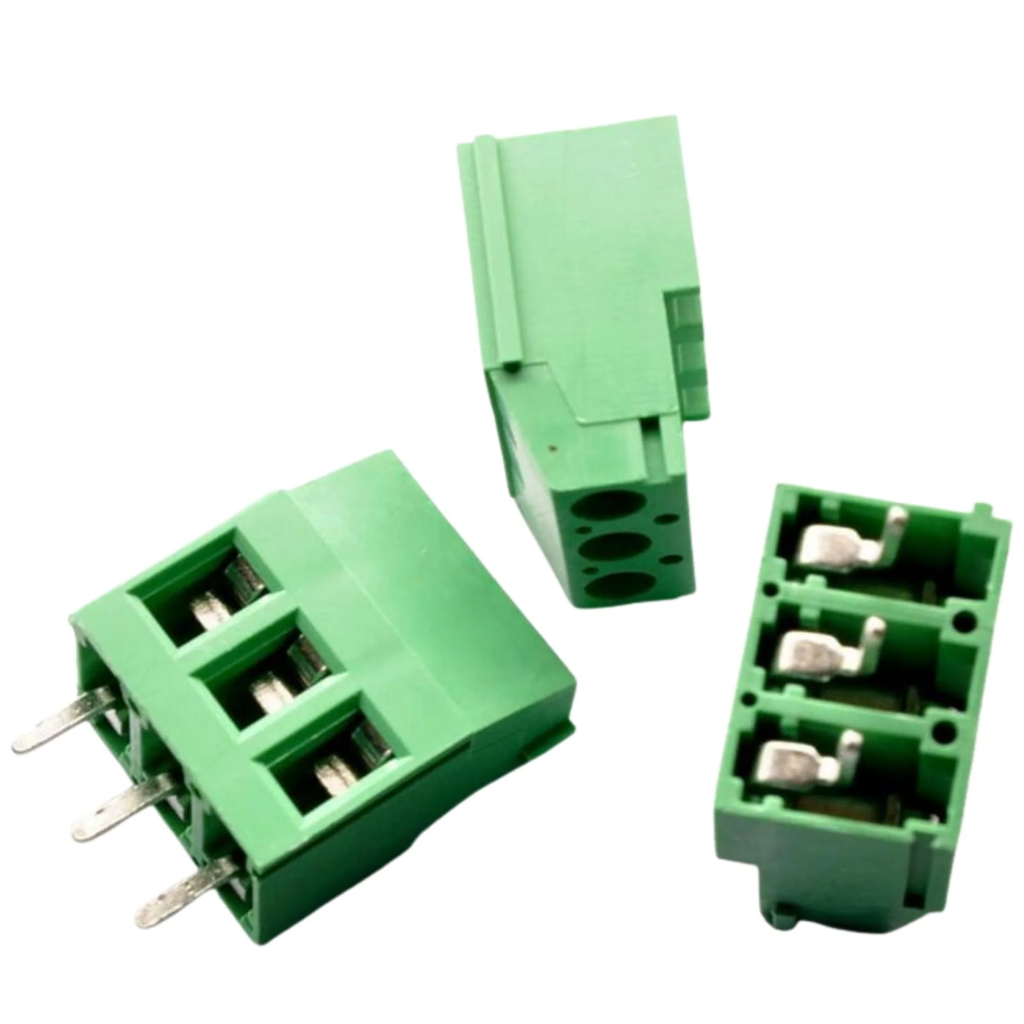 Compact 3 Pin PCB Mount Terminal Block - Perfect for Your Projects 4