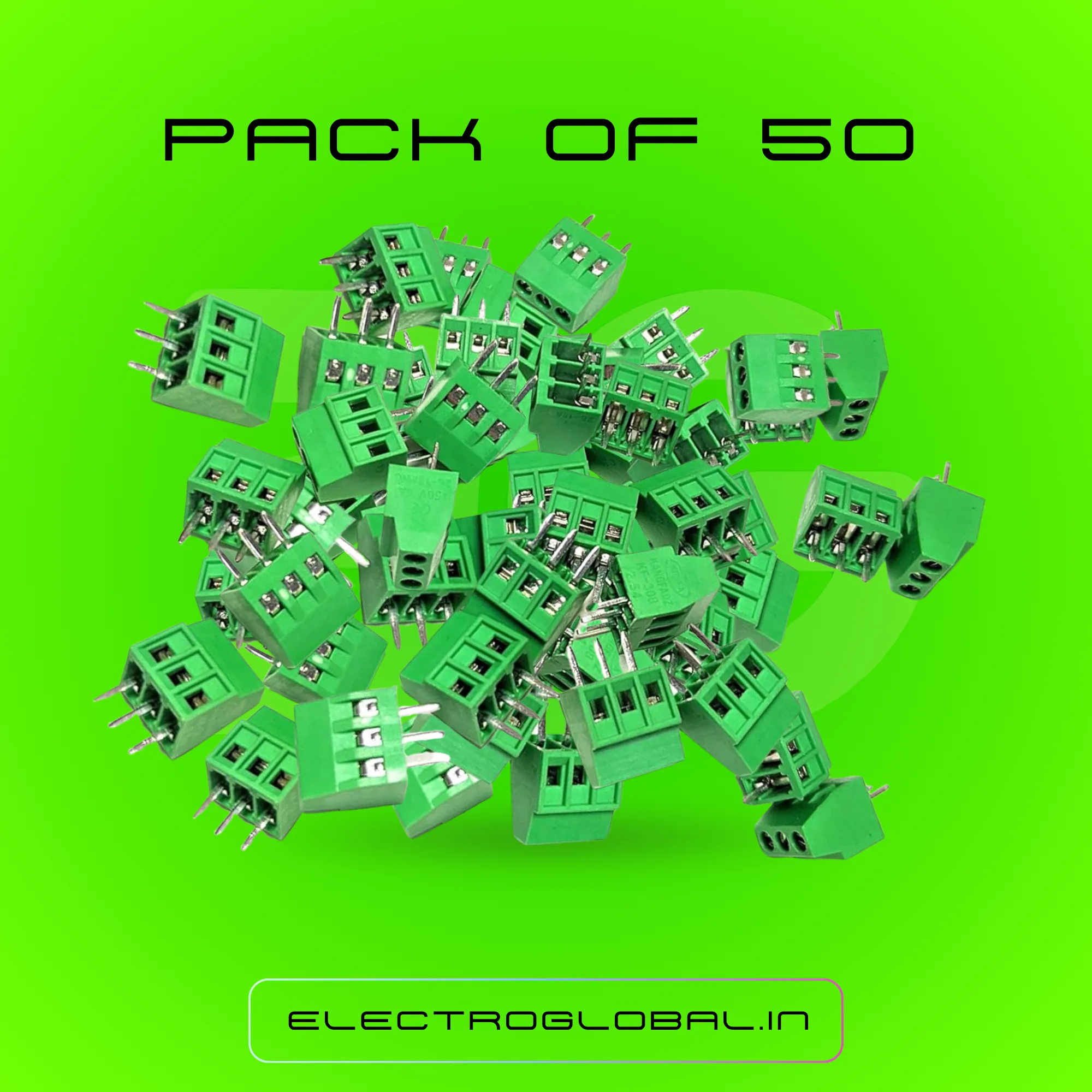 Compact 3 Pin PCB Mount Terminal Block - Perfect for Your Projects 2