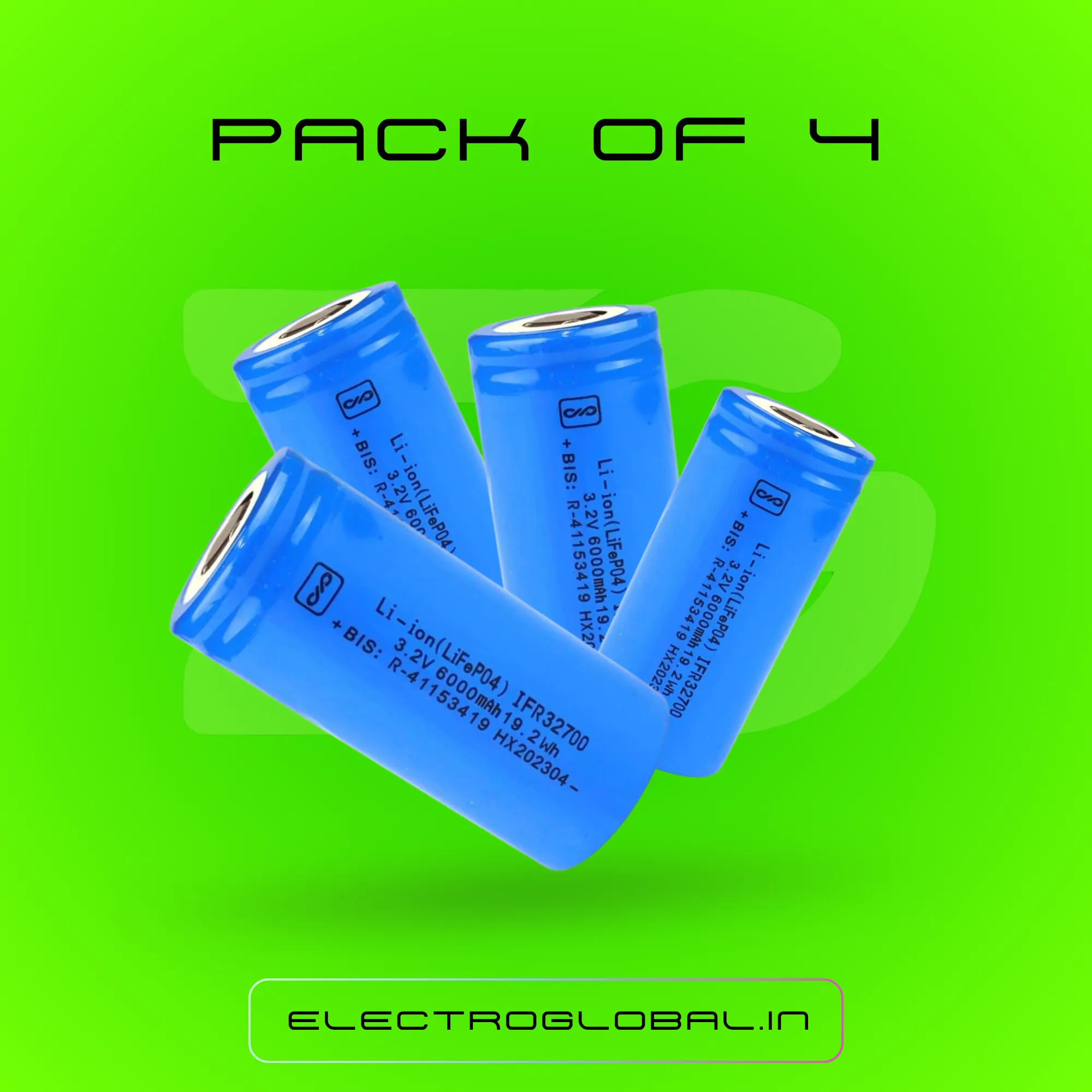 32700 Battery - 32700 LiFePO4 Battery 3.2V 6000mAh Lithium Battery Cell for Lithium Ion Battery & LiFePO4 Cell 3