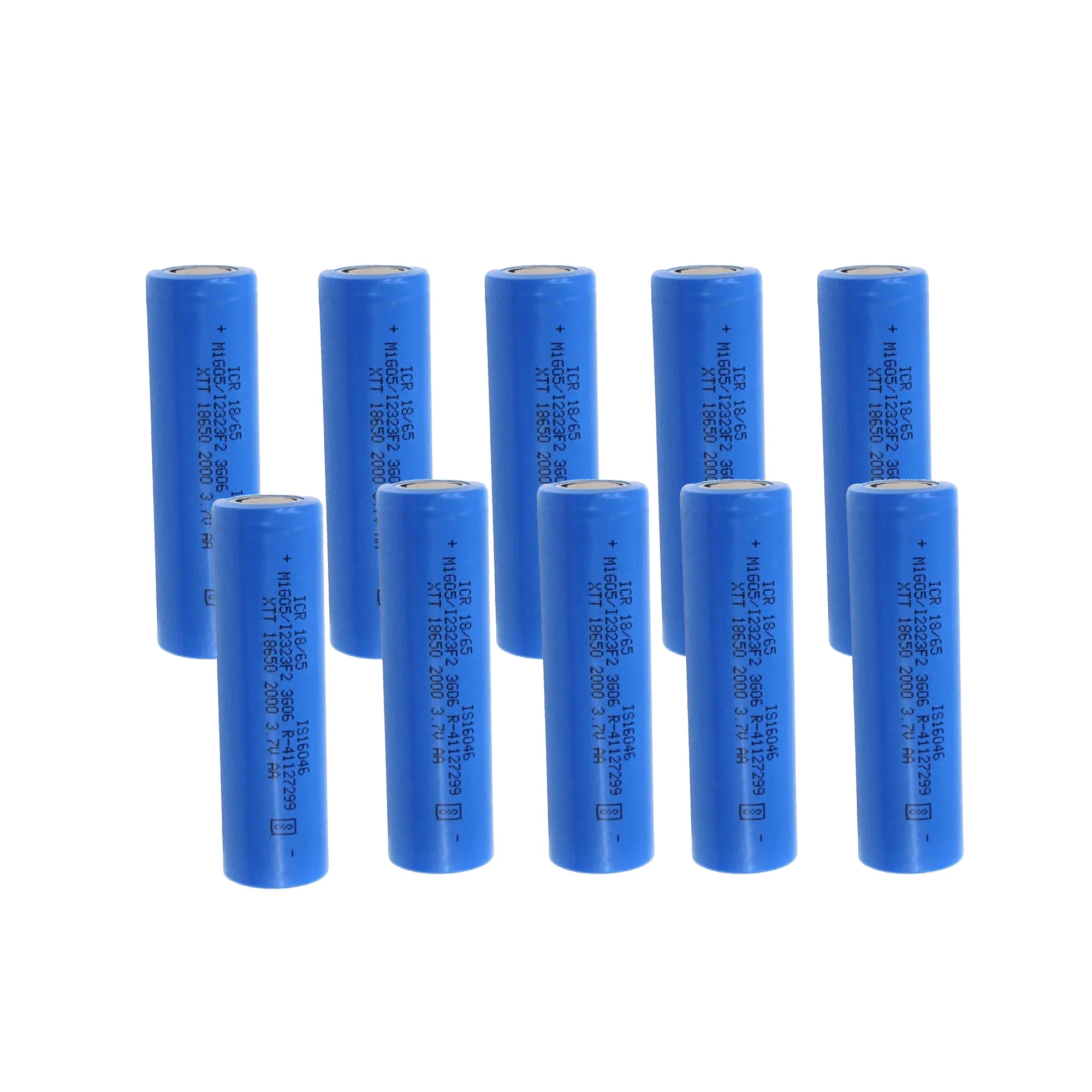 2000mAh Lithium Ion Battery: 3.7 Volt Rechargeable Li Ion Battery Cell, Perfect for Your Devices
