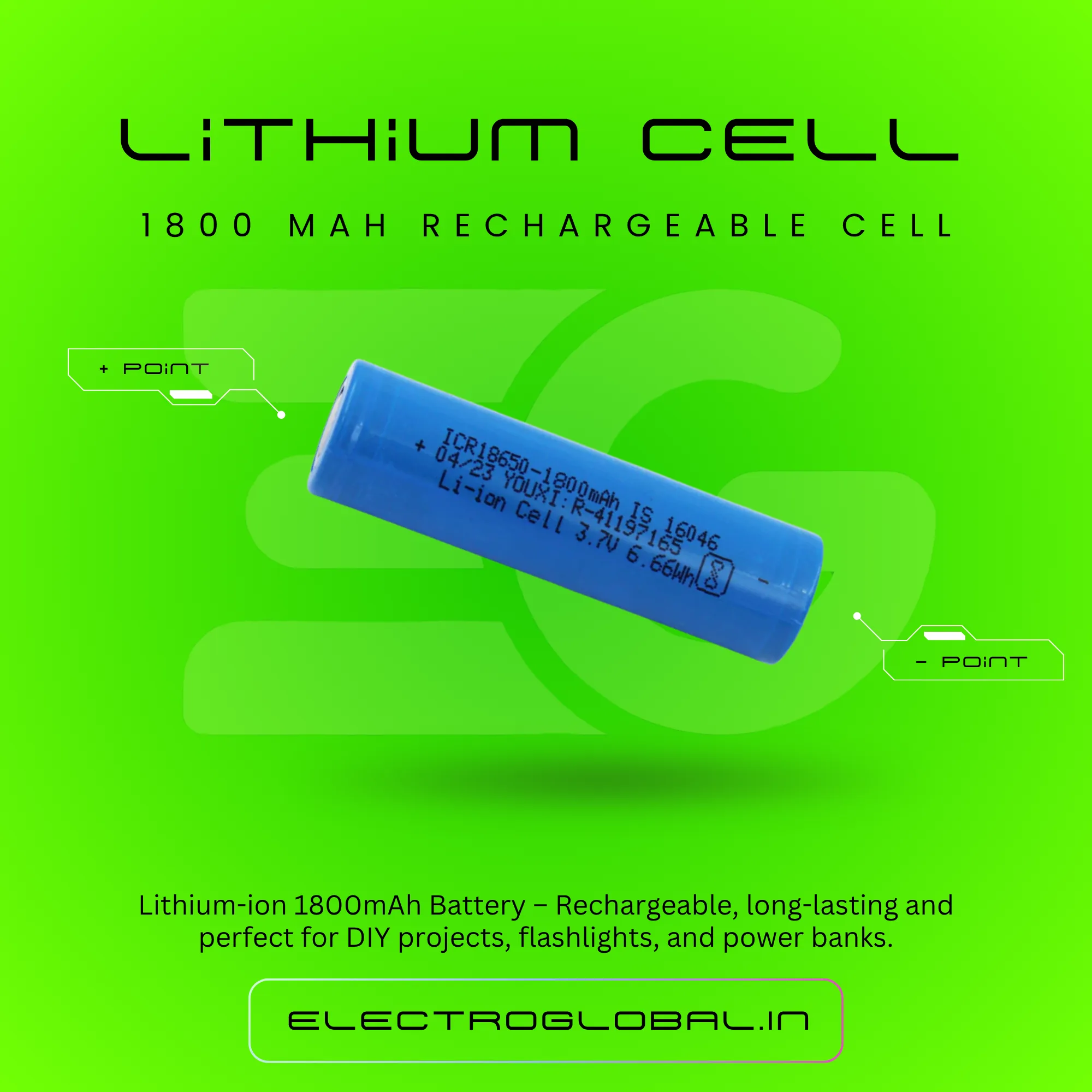 Original 18650 Lithium Ion 1800mAh Rechargeable Battery for li ion 3.7 v rechargeable battery, 1800mah 18650 battery, lion 18650 battery, 3.7v battery, rc car battery 3.7v 2