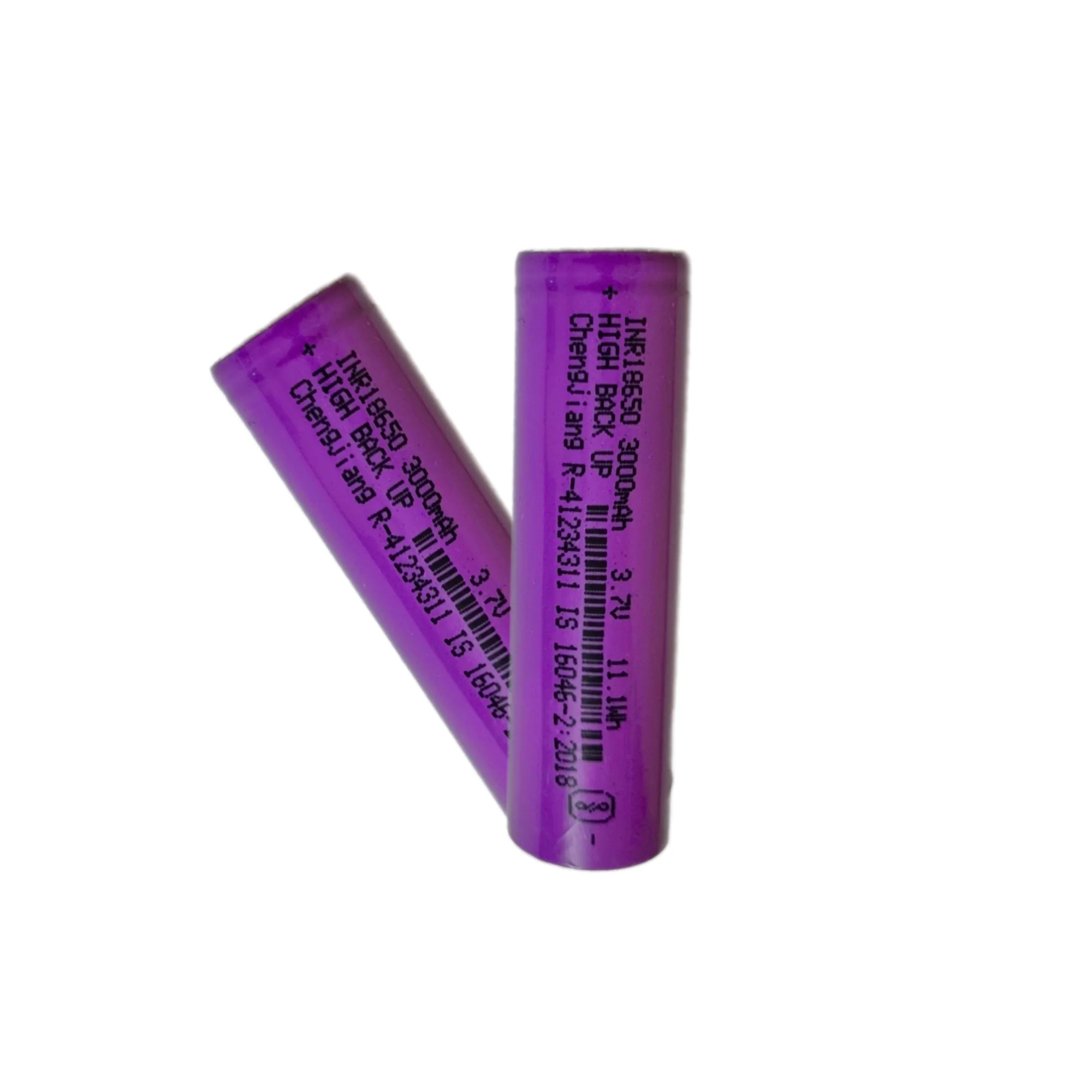 3000mAh 3.7V 18650 Li-Ion Lithium Rechargeable Cell Battery, 18650 Battery 3.7V, 3.7 Volt Battery, Lithium Ion Battery, Lithium Battery Cell (Pack of 2) 1