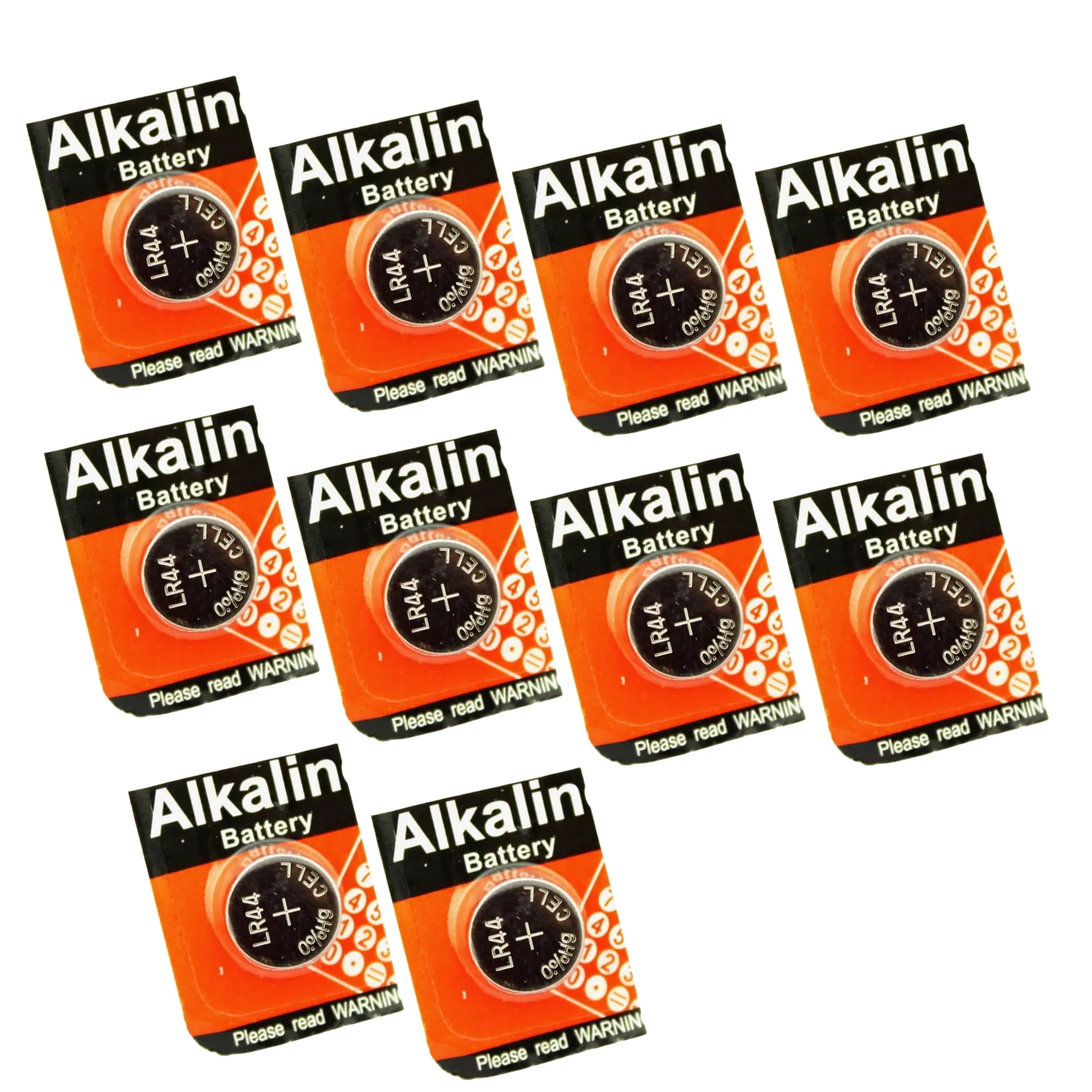 LR44 1.5V Alkaline Button Cell Battery Small Battery for Watches, Calculators, Toys and Small Lights