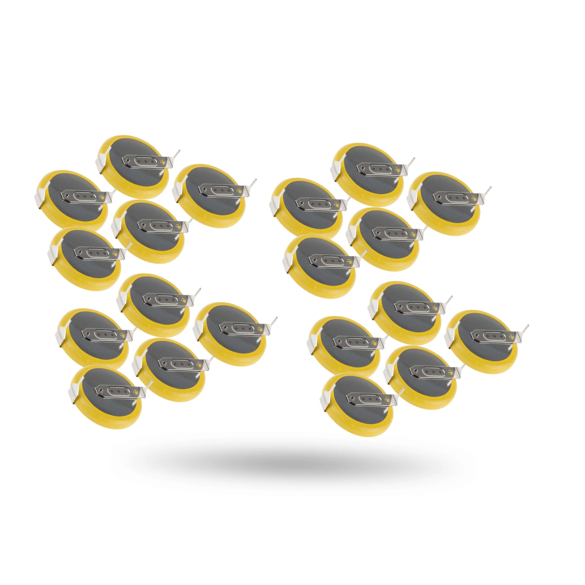 CR2032 Battery - 3V Lithium Coin Cell, PCB Mount Coin Cell Battery, CR2032 Lithium 3V Coin Battery, Watch Battery Compatible, Lithium Ion Button Cell Battery